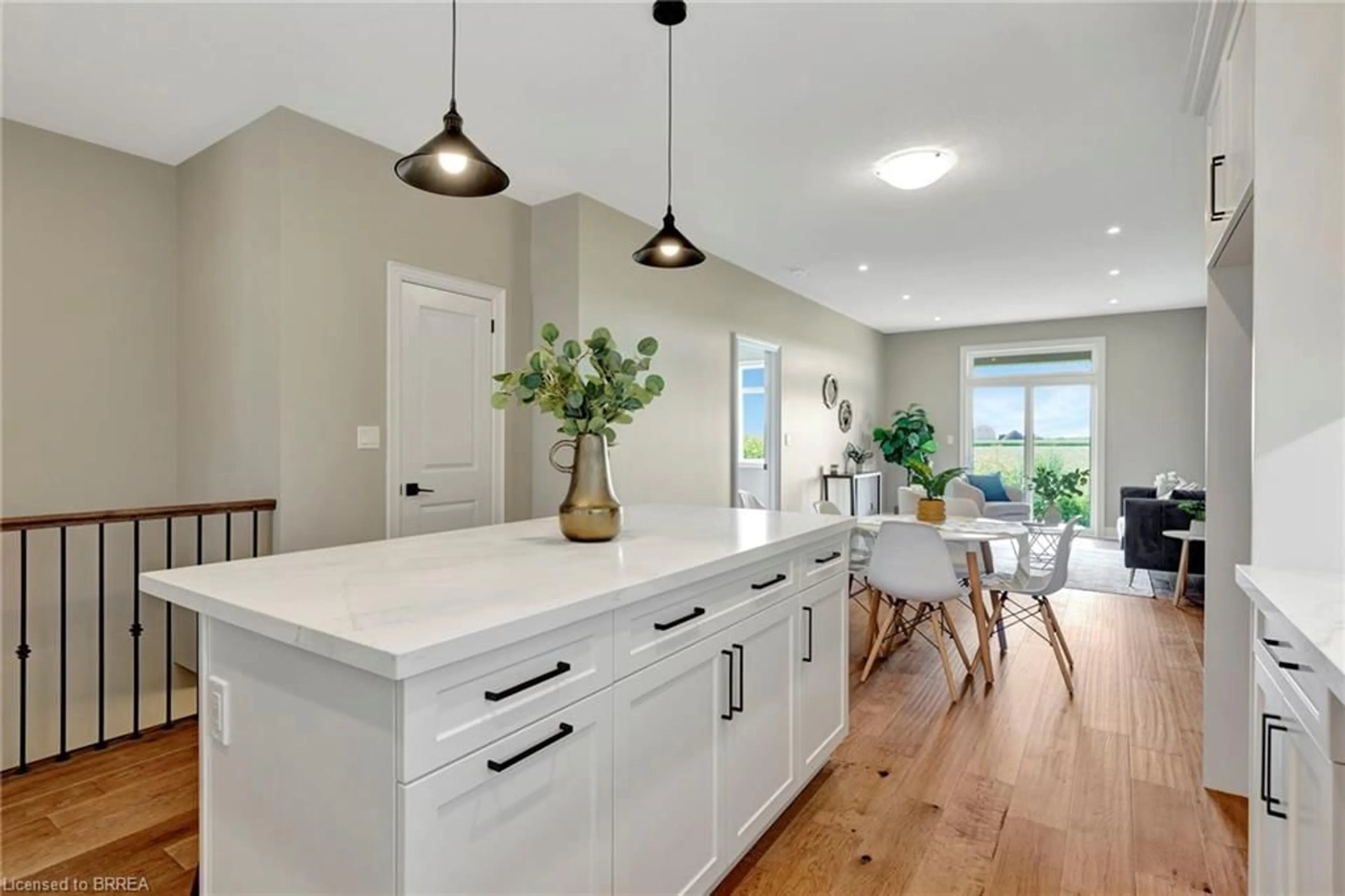 Open concept kitchen, unknown for 227 Lafayette St, Jarvis Ontario N0A 1J0