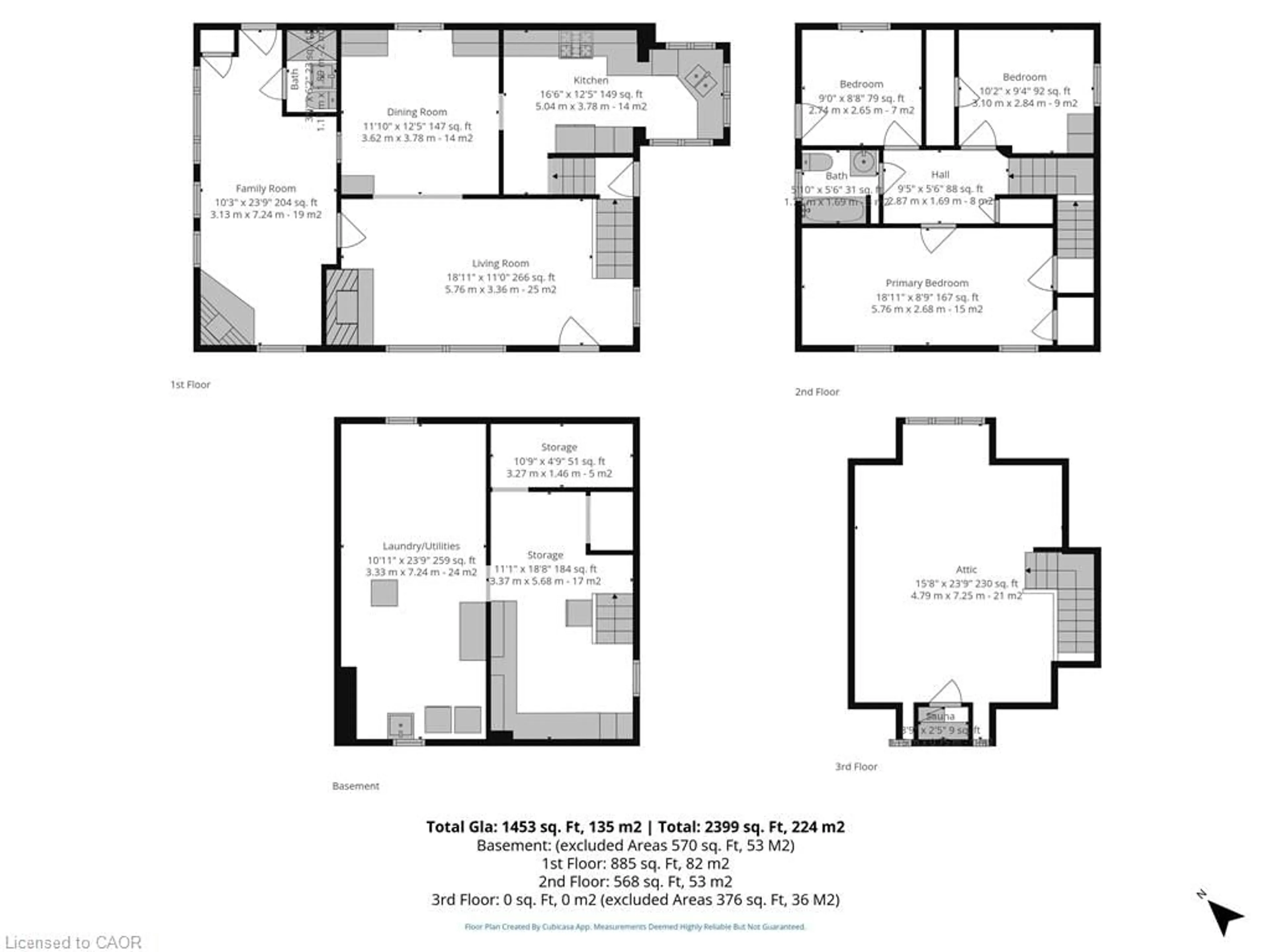 Floor plan for 124 First Ave, Port Dover Ontario N0A 1N0