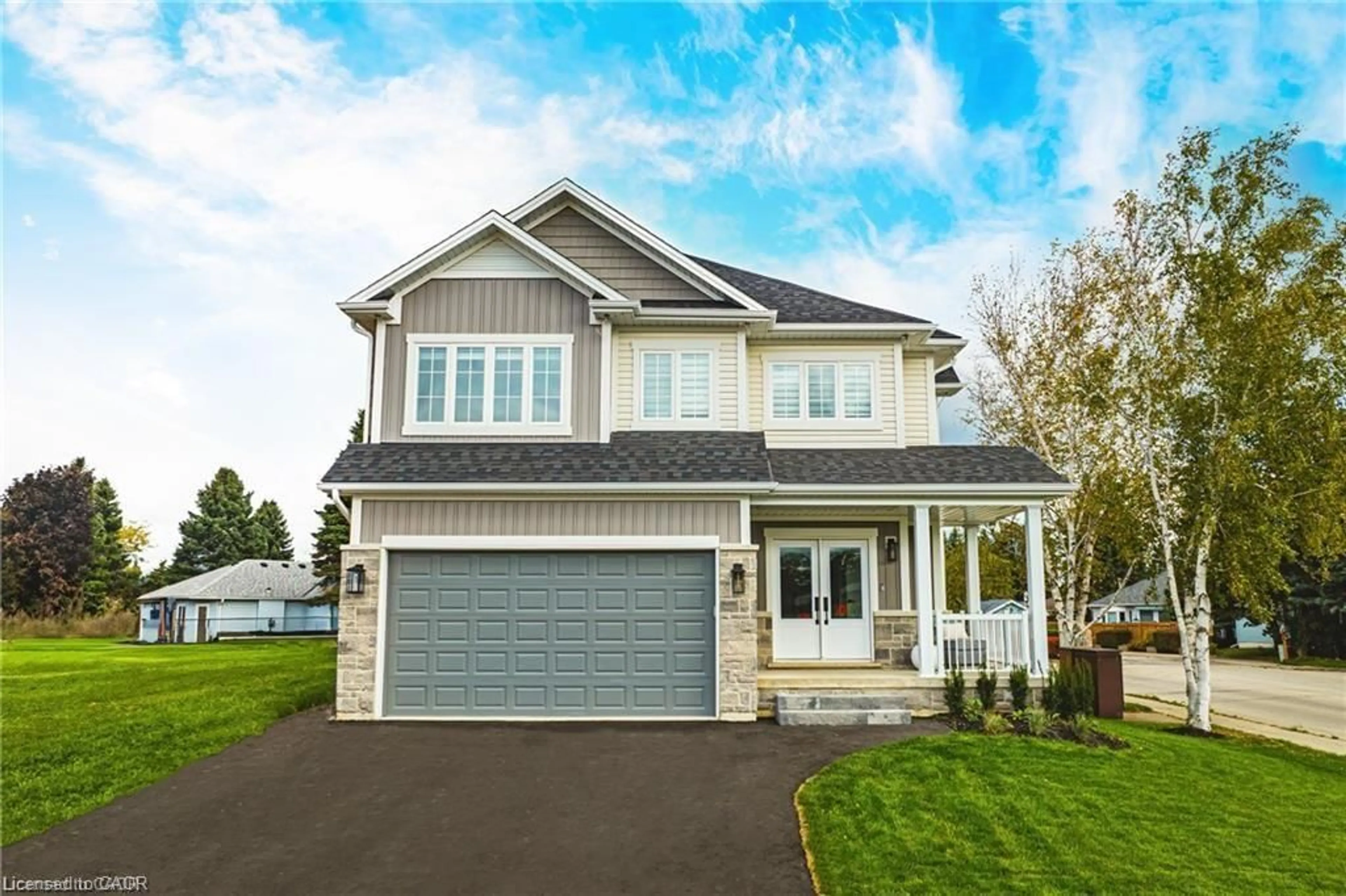 Home with vinyl exterior material, street for LOT 9 Kellogg Ave, Hamilton Ontario L0R 1W0