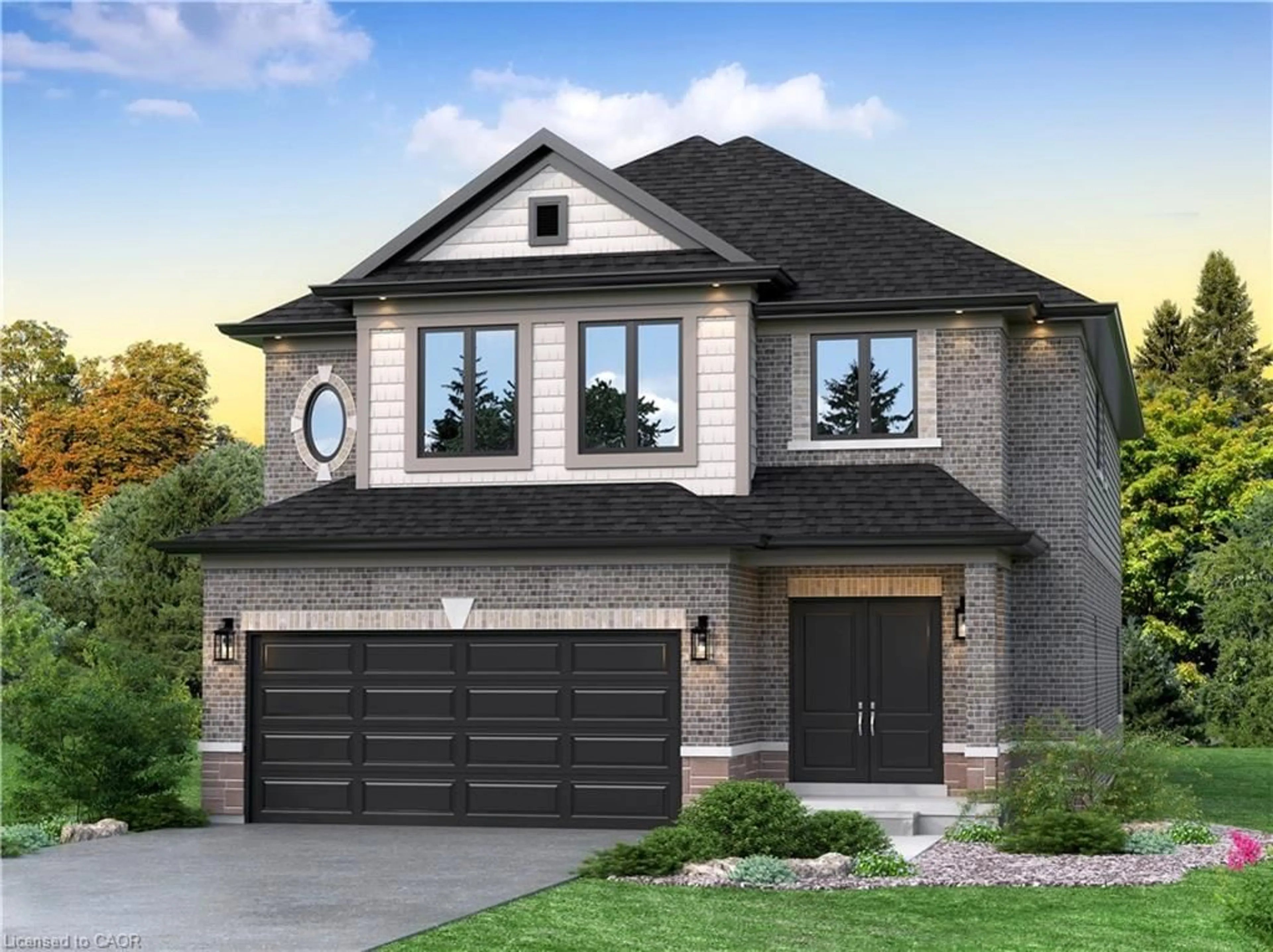Home with brick exterior material, street for LOT 9 Kellogg Ave, Hamilton Ontario L0R 1W0