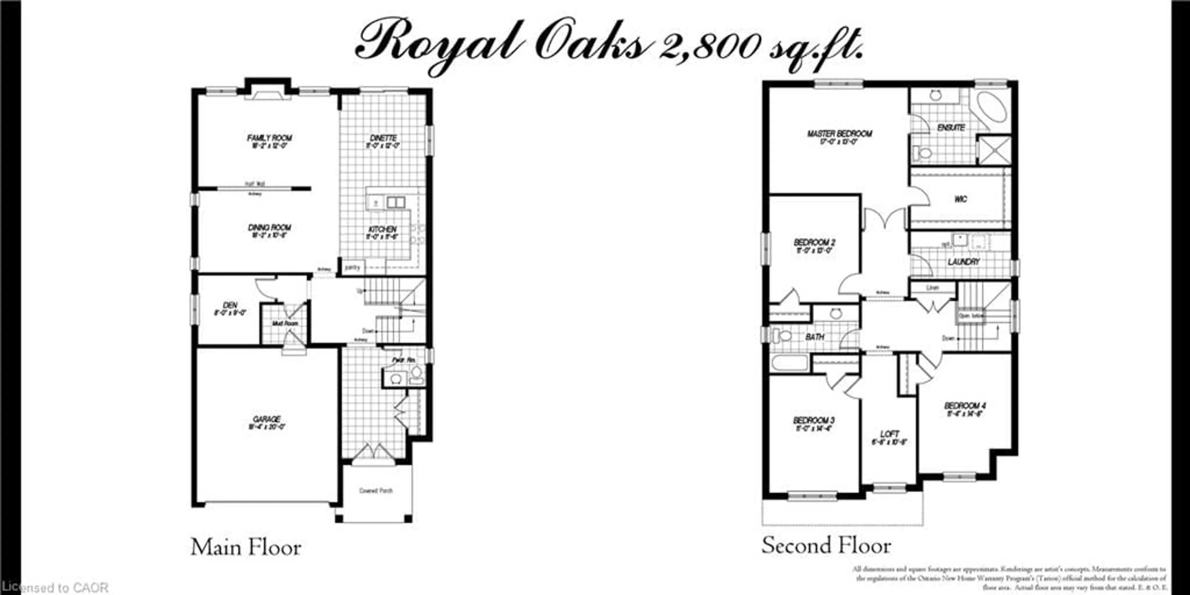 Floor plan for LOT 9 Kellogg Ave, Hamilton Ontario L0R 1W0