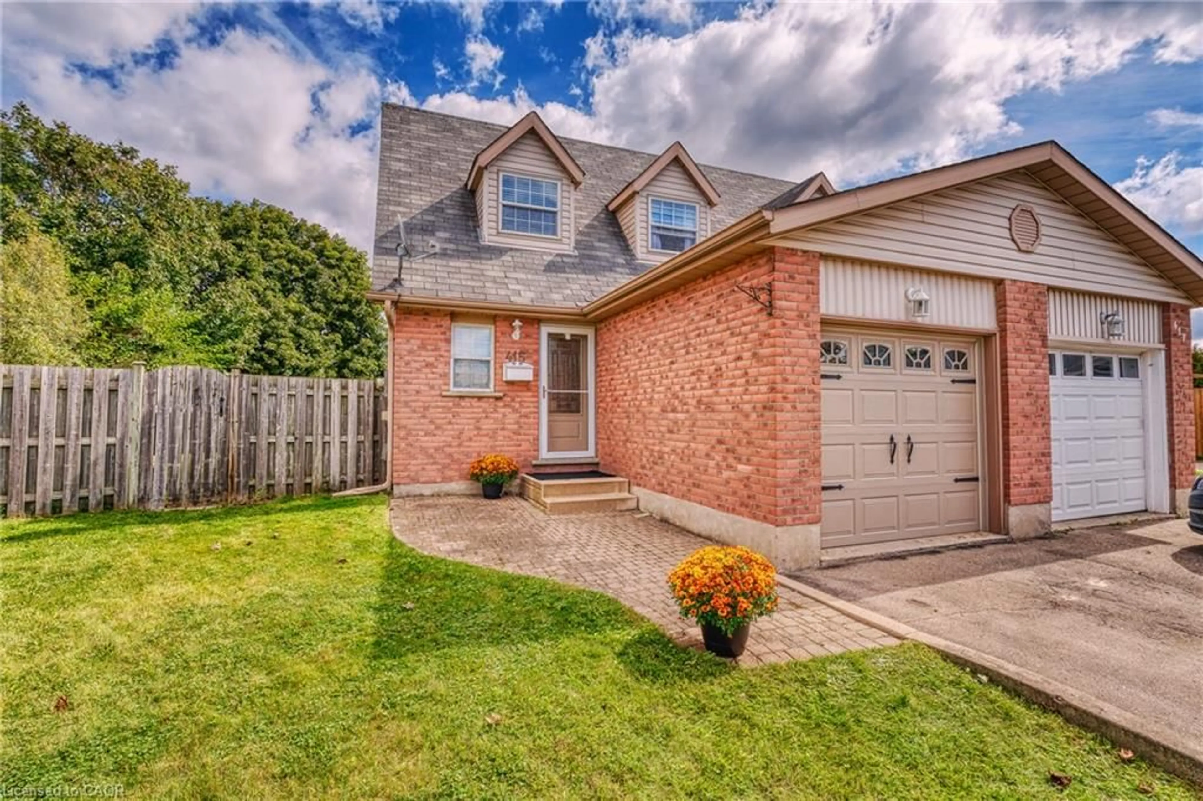 Home with brick exterior material, street for 415 Hadfield Crt, Cambridge Ontario N3H 5M4