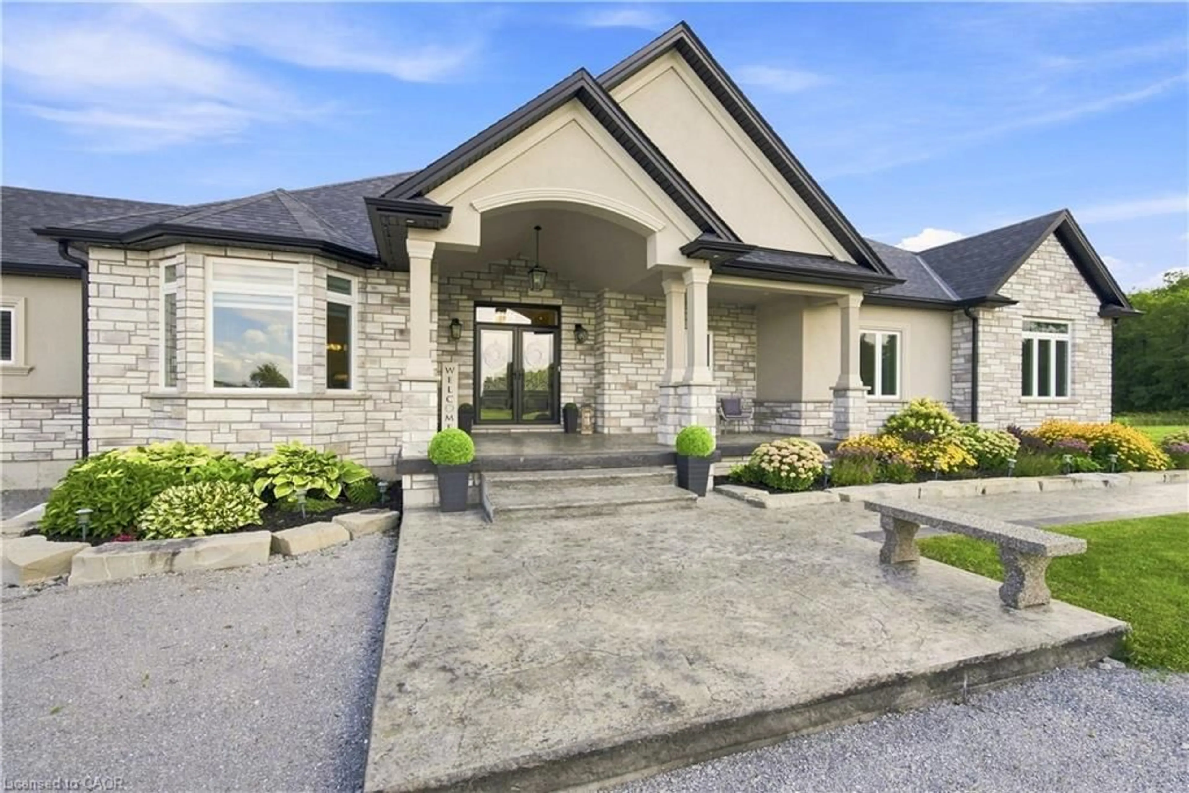 Home with brick exterior material, street for 148 Moores Rd, York Ontario N0A 1R0