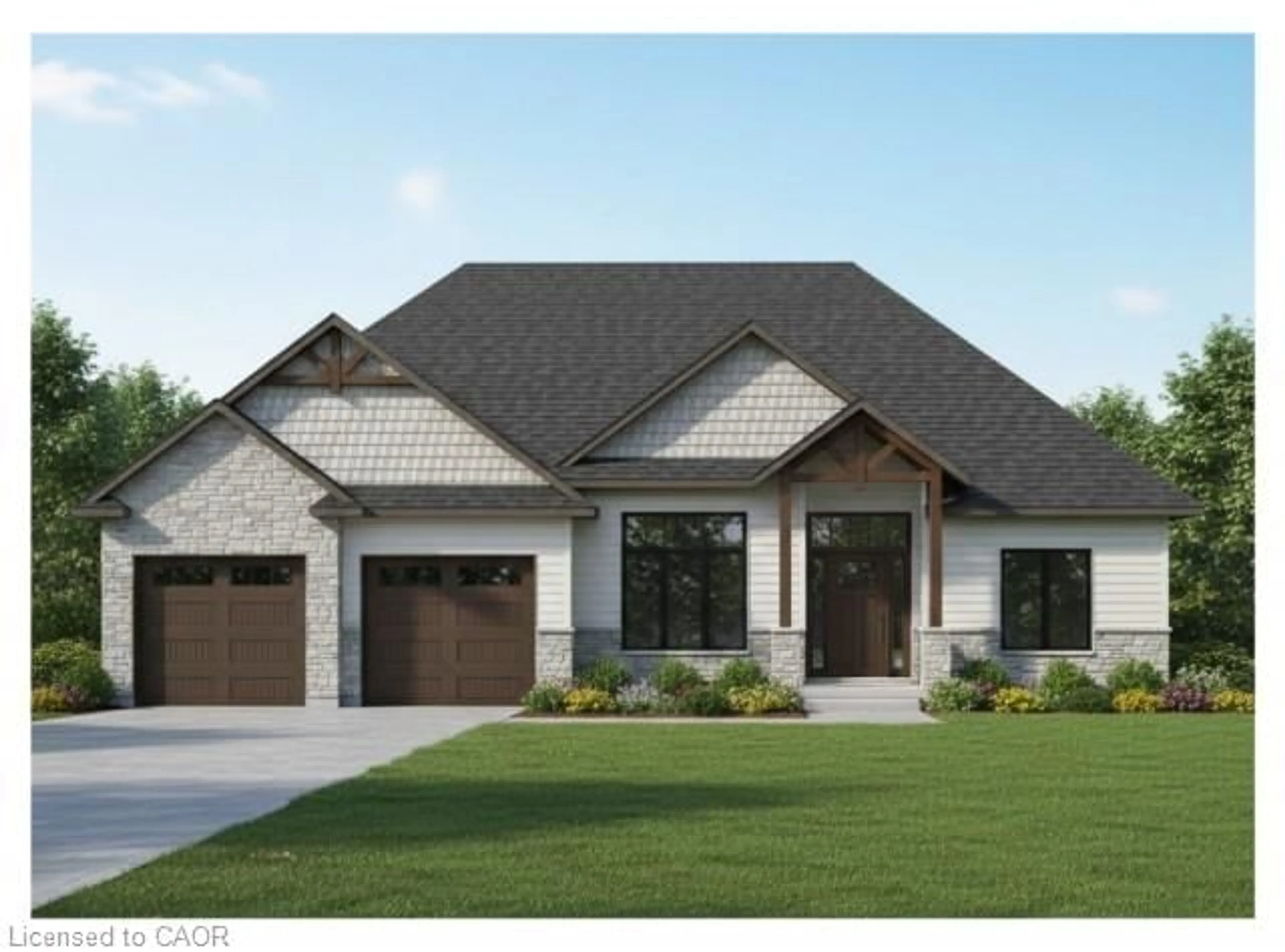 Home with brick exterior material, street for 17 Black Walnut Dr, St. Williams Ontario N0E 1P0