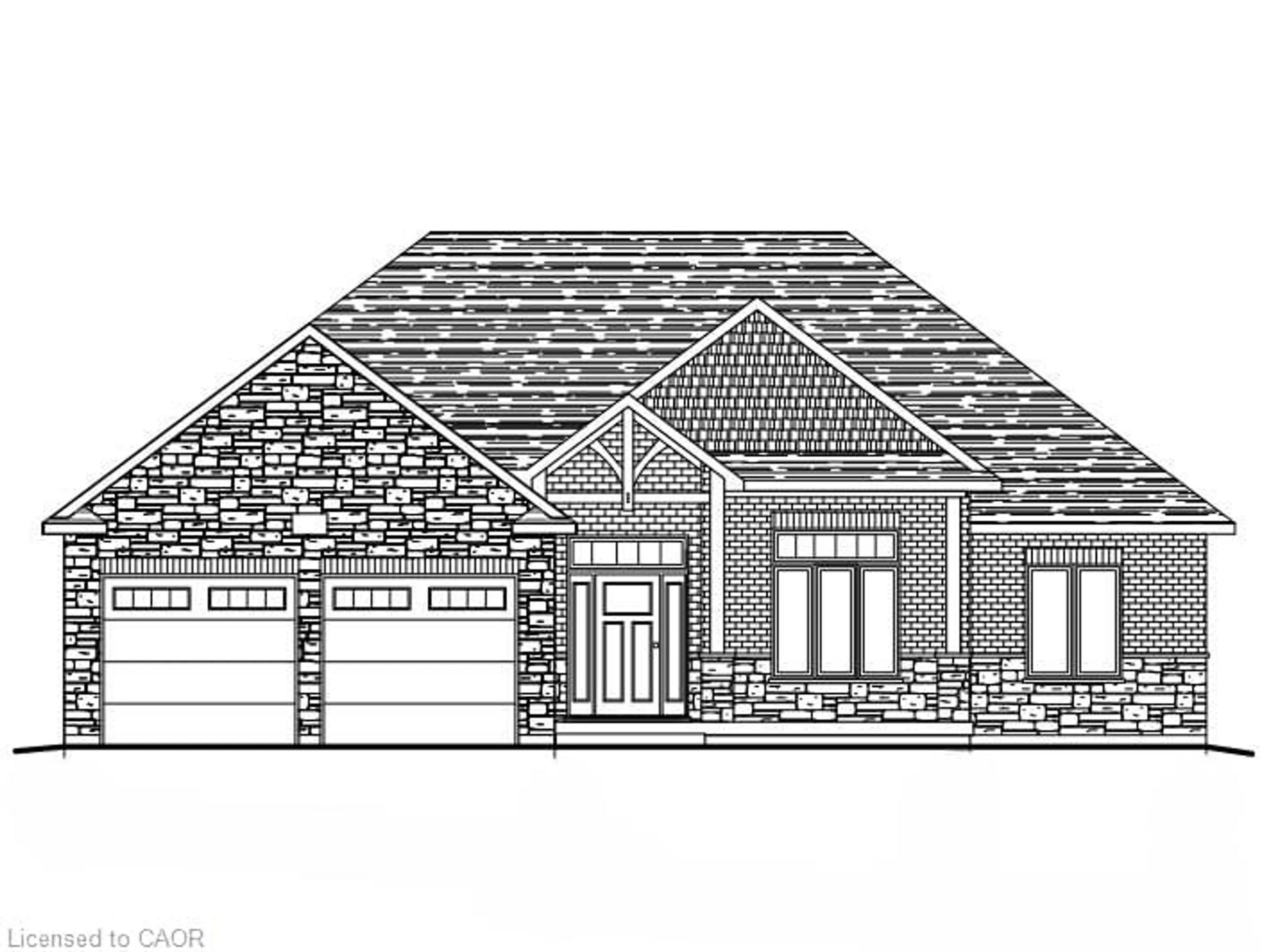 Home with brick exterior material, building for 715 Villa Nova Rd, Villa Nova Ontario N0E 1Y0