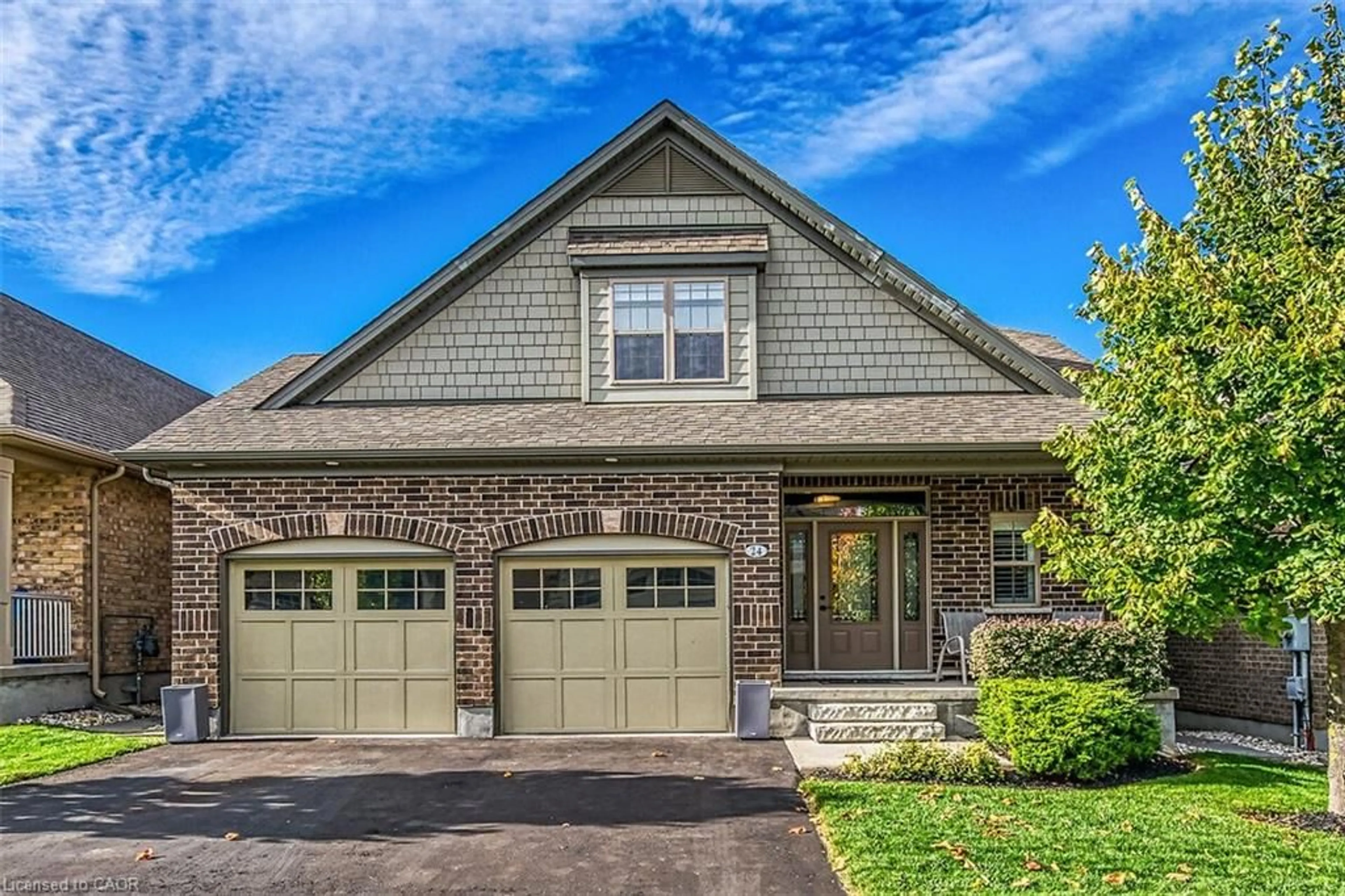Home with brick exterior material, street for 24 Chestnut Dr, Rockwood Ontario N0B 2K0