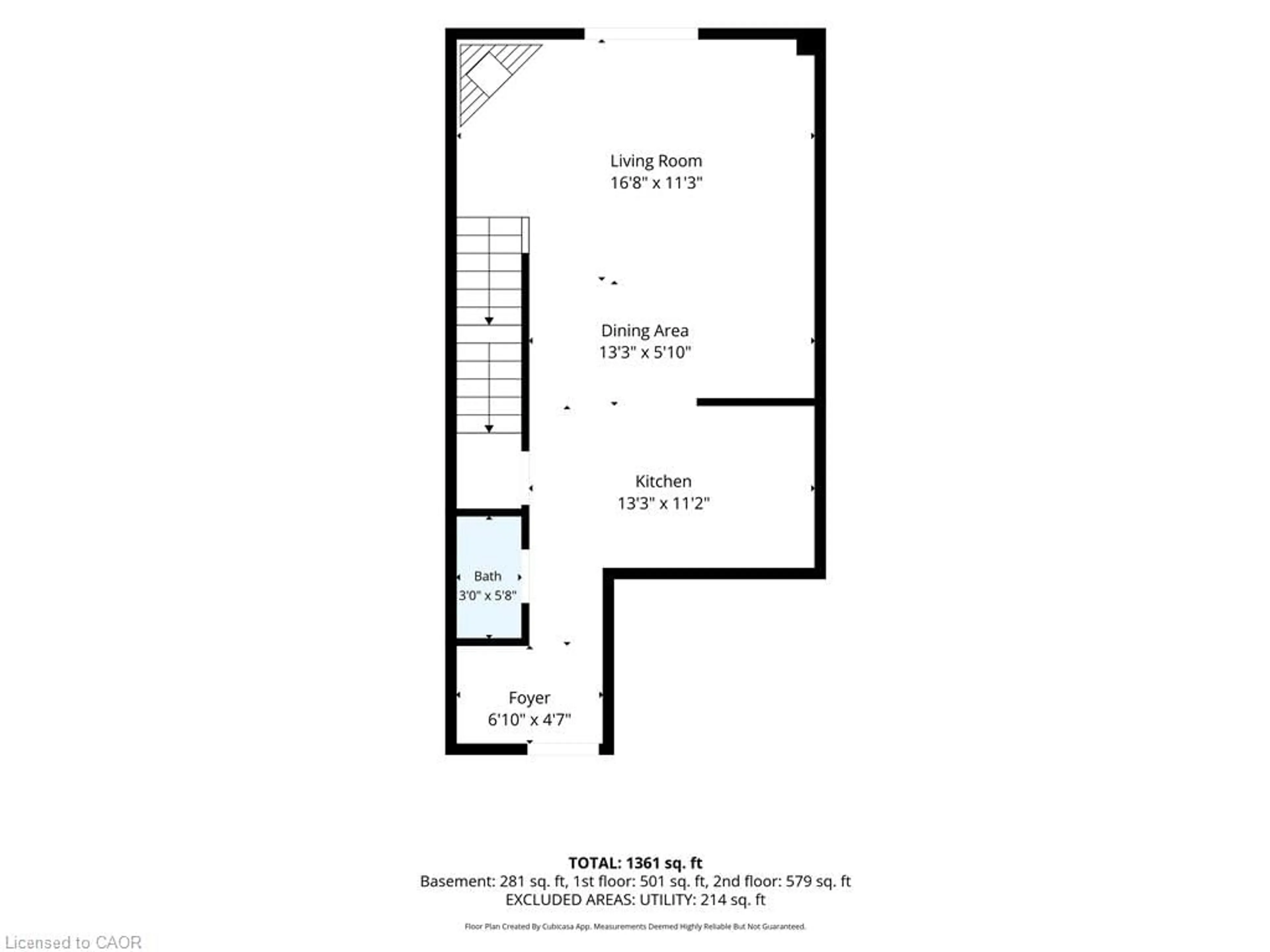 Floor plan for 4345 Beverley Cres, Beamsville Ontario L3J 0P6