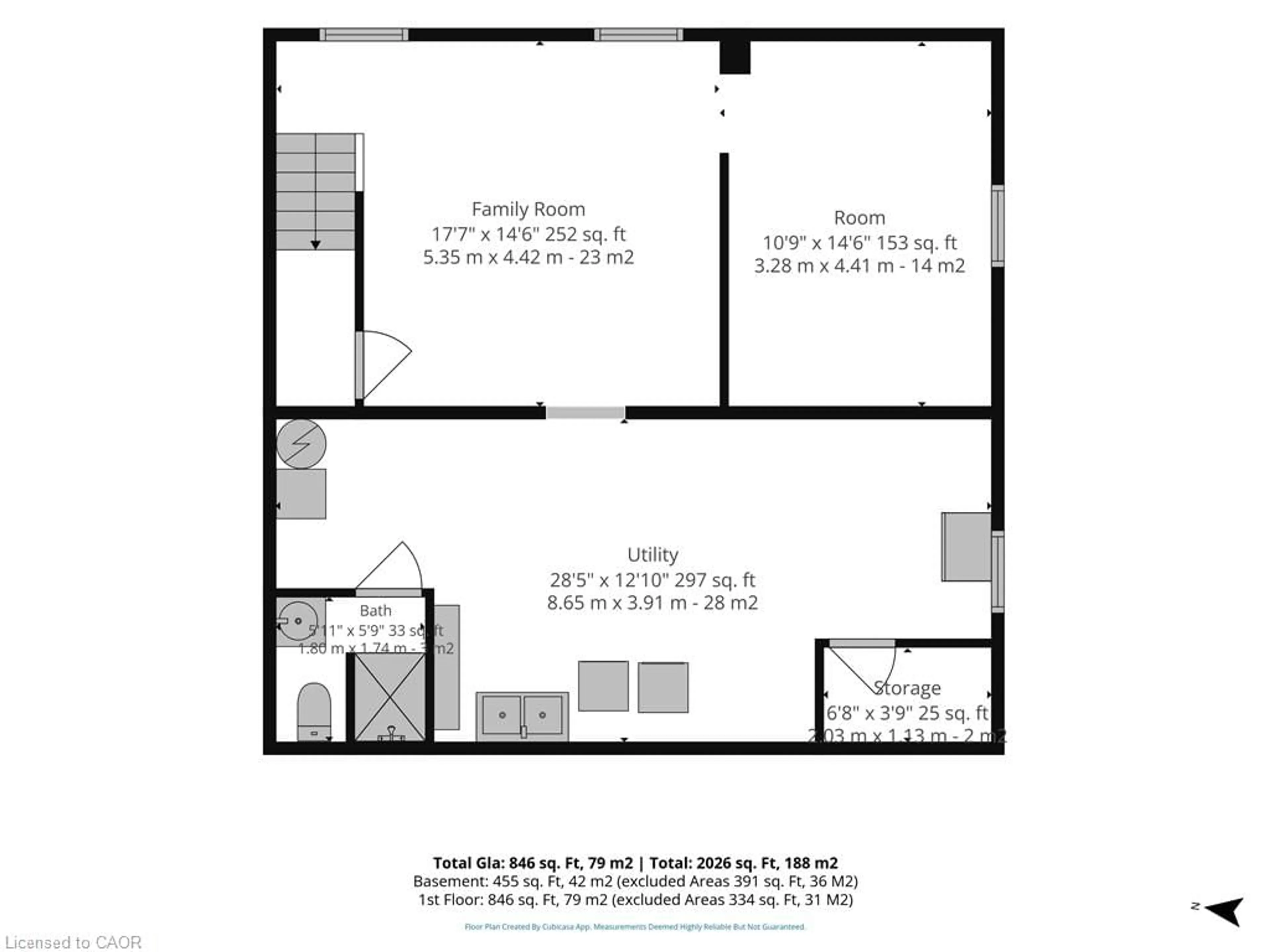 Floor plan for 343 Delcrest Ave, Delhi Ontario N4B 2S8
