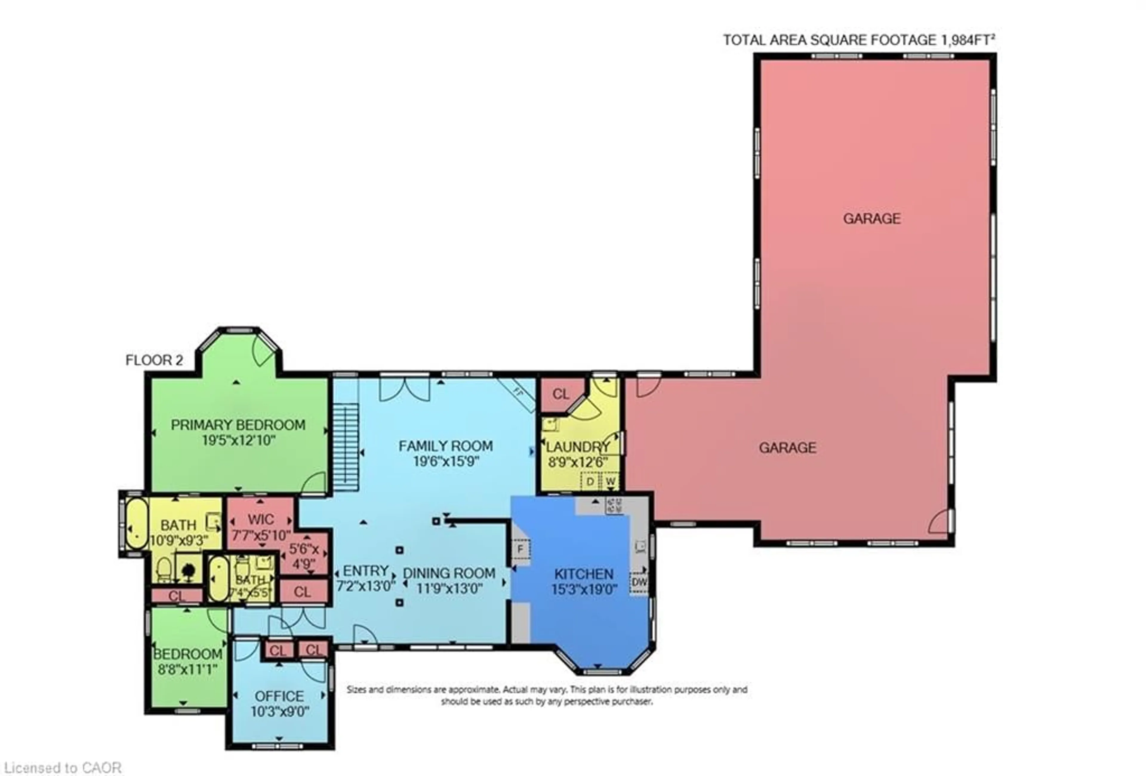 Floor plan for 850 Regional Road 27 Rd, Wellandport Ontario L0R 2J0