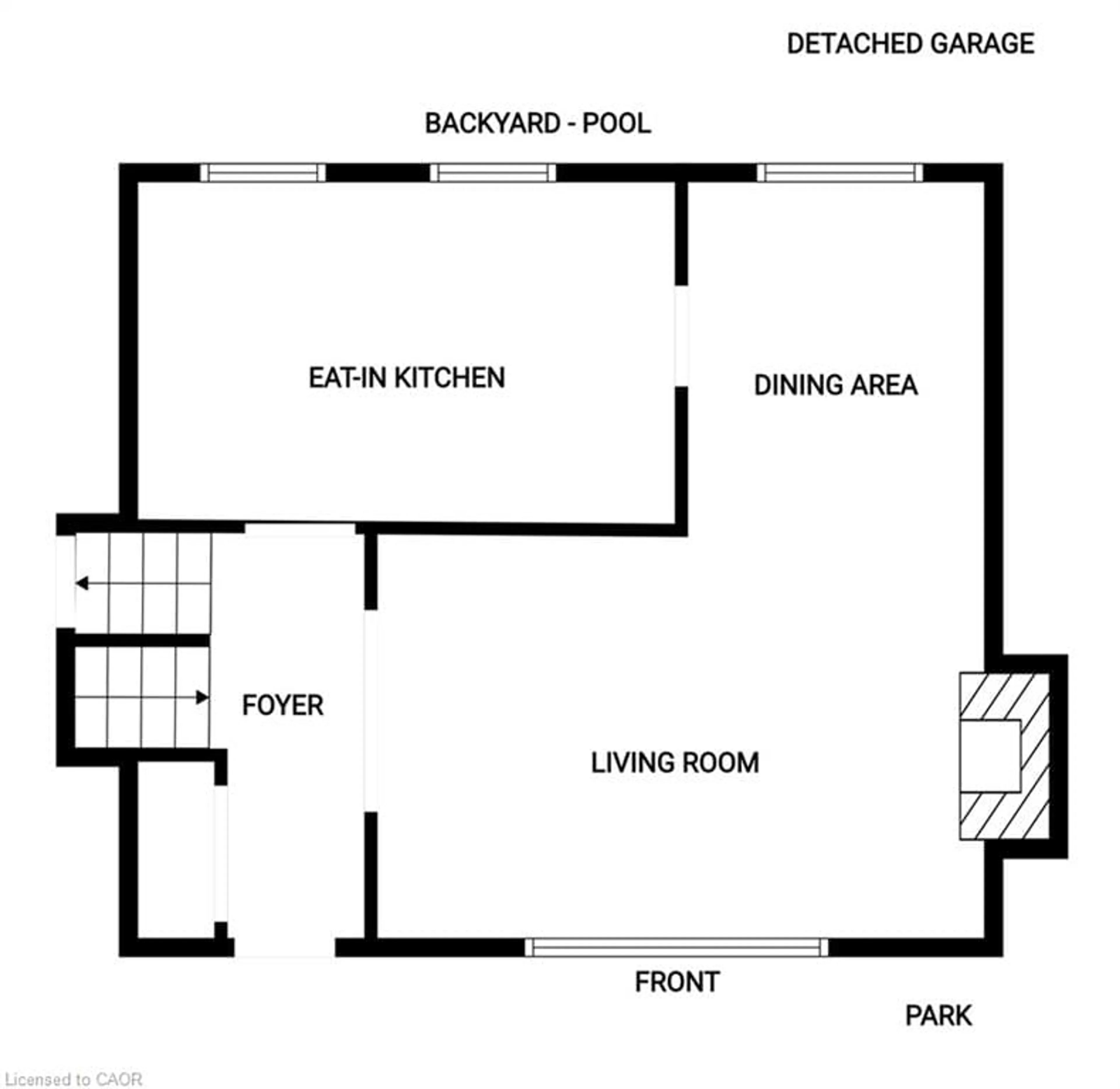 Floor plan for 483 Annalee Dr, Ancaster Ontario L9G 2R7