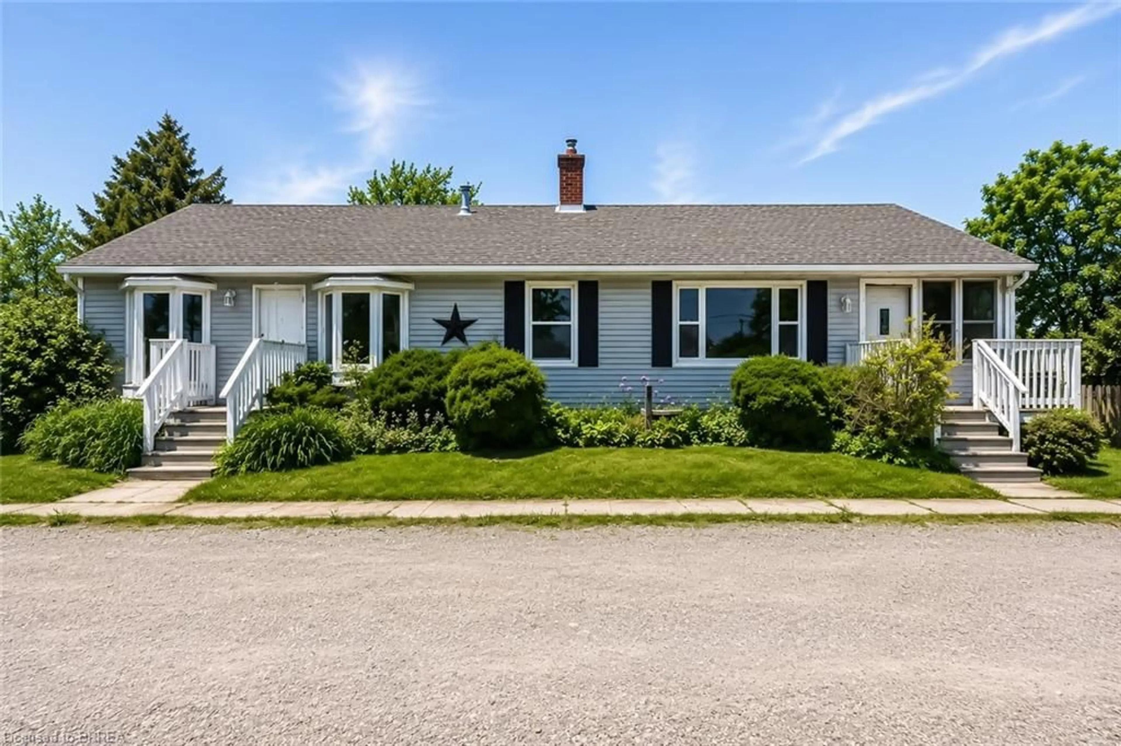 Home with vinyl exterior material, street for 2696 Highway 6, Hamilton Ontario L0R 1W0