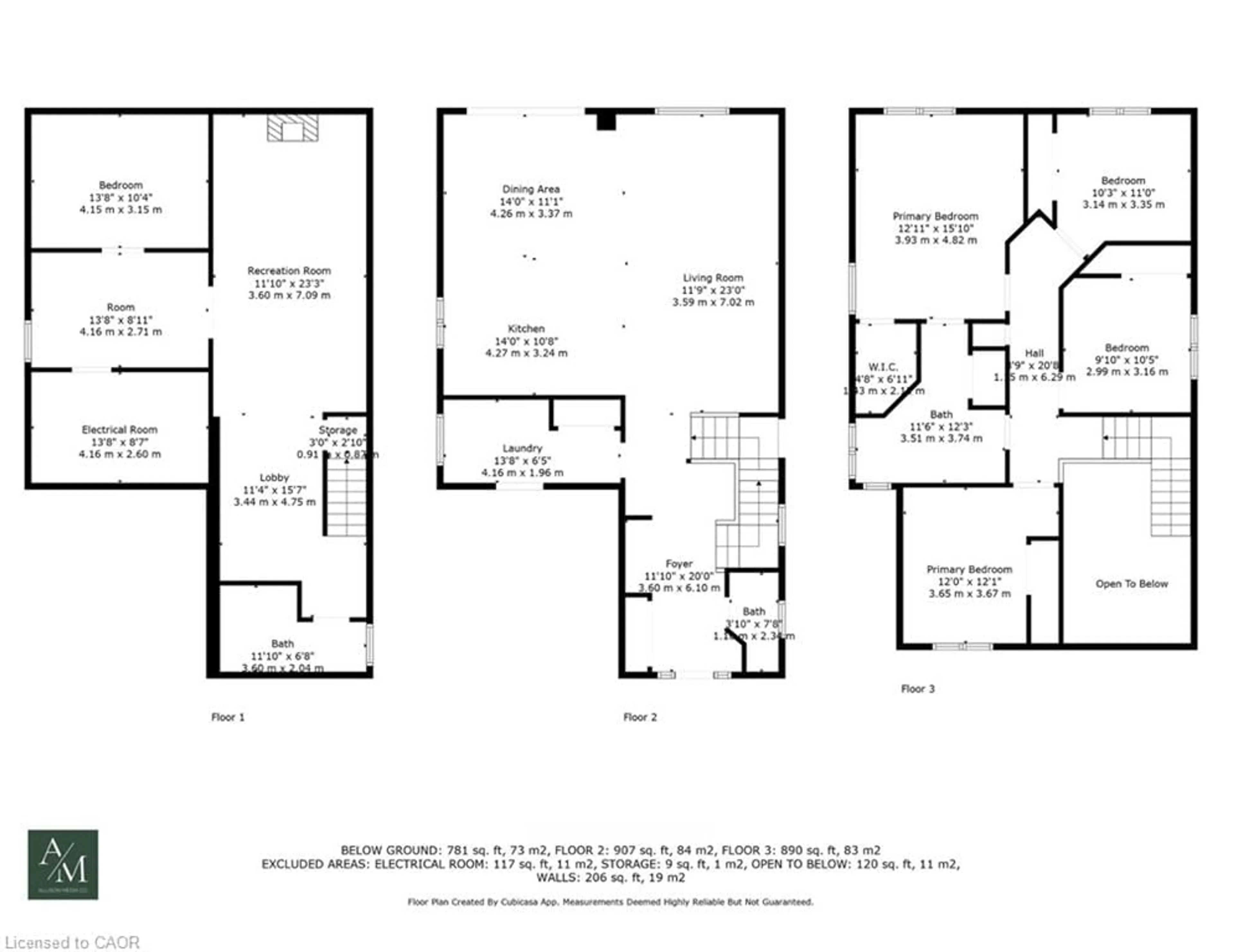 Floor plan for 80 Loretta Dr, Virgil Ontario L0S 1T0