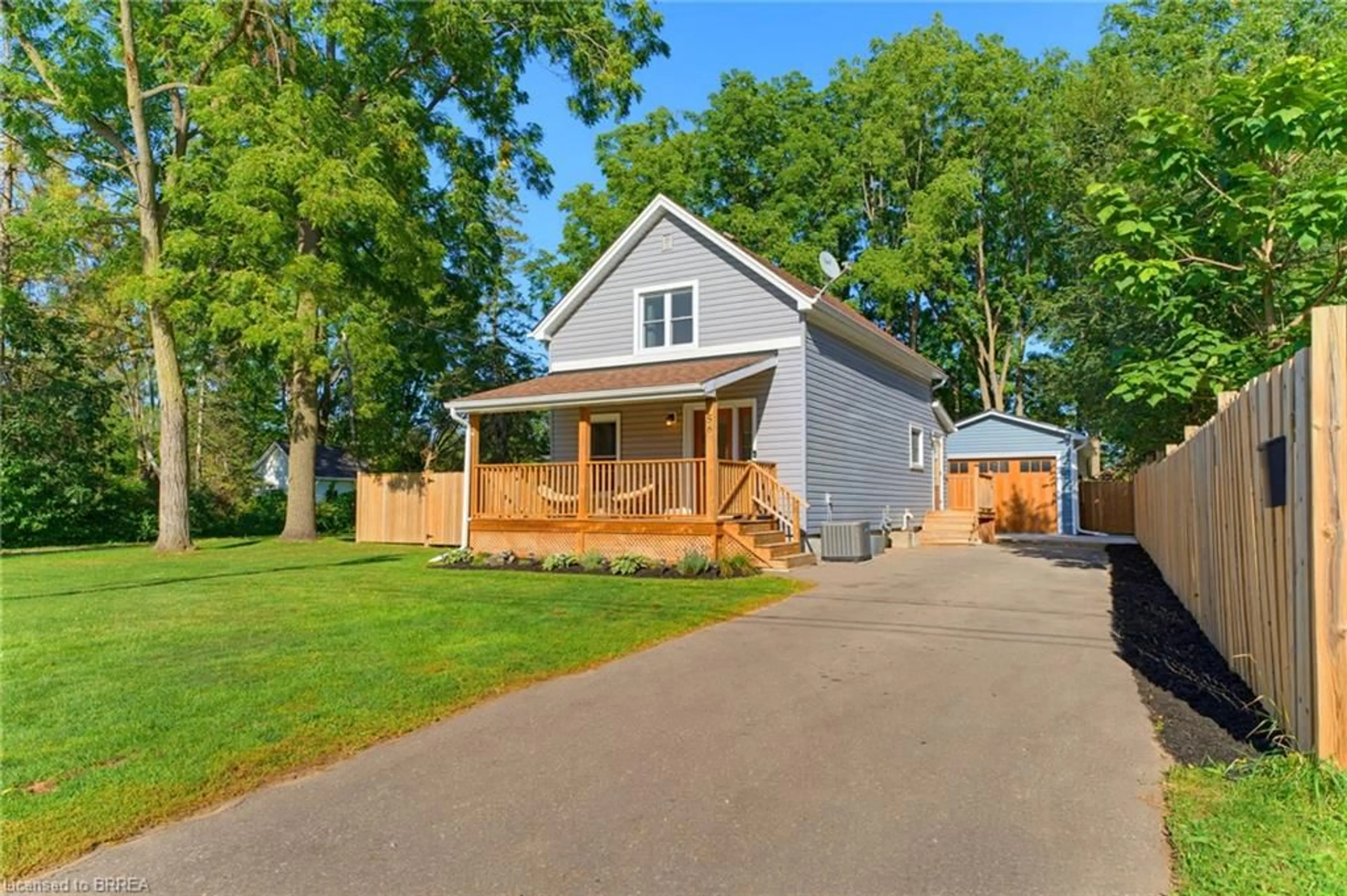 Home with brick exterior material, street for 56 Alexander St, Burford Ontario N0E 1A0