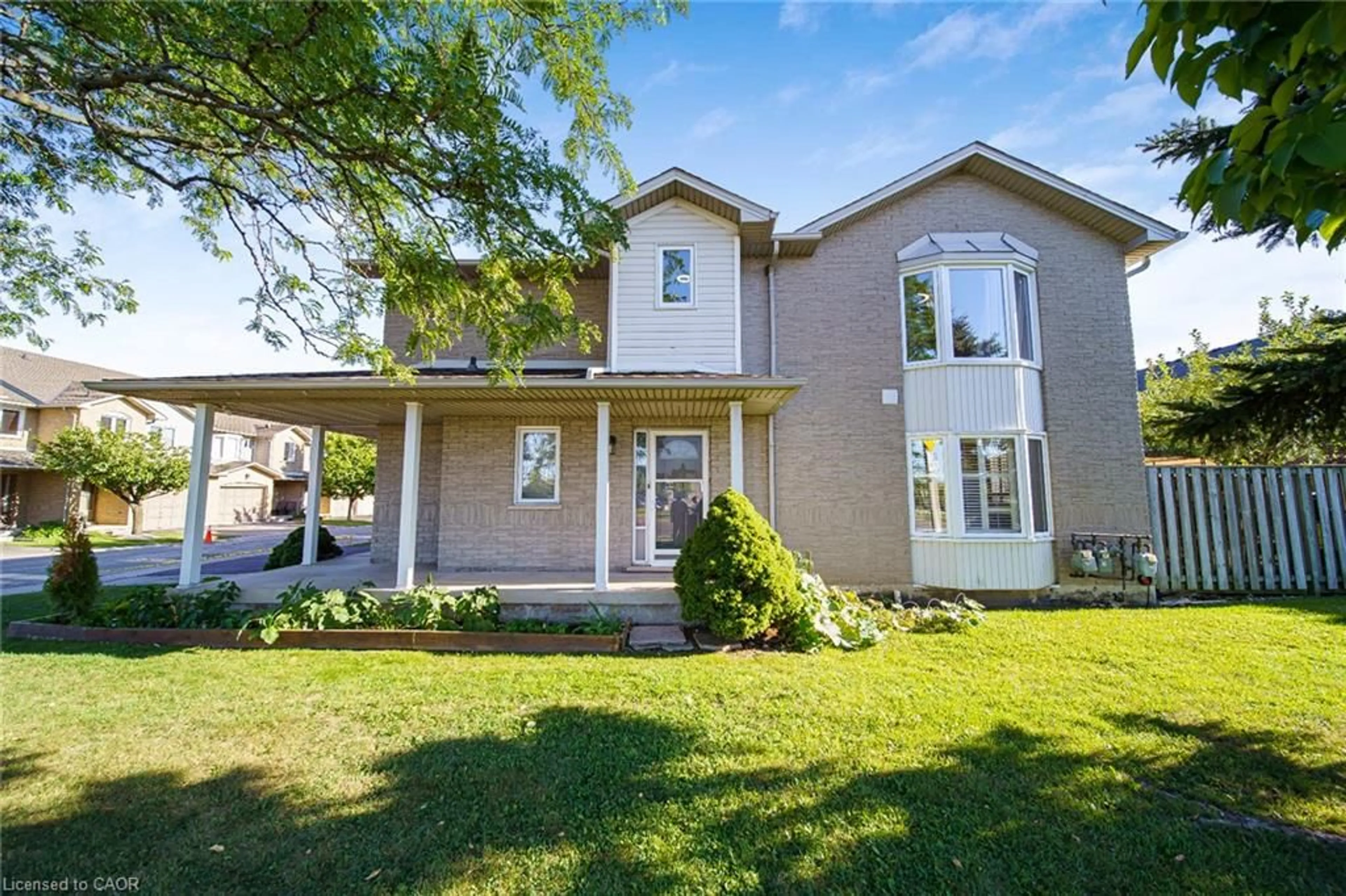 Home with brick exterior material, street for 800 Paramount Dr #1, Stoney Creek Ontario L8J 3V7