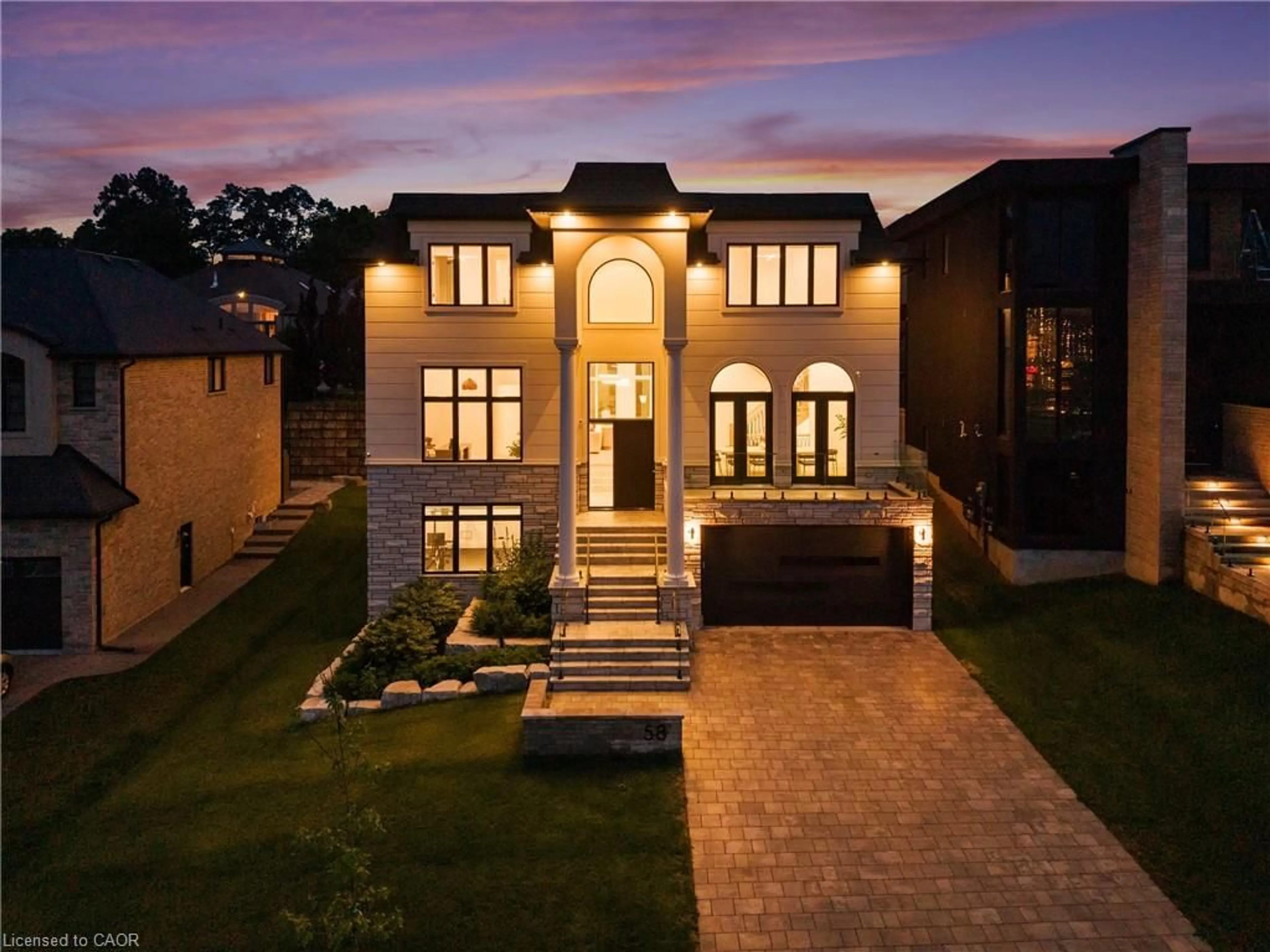Home with brick exterior material, street for 58 Kenmir Ave, St. Davids Ontario L0S 1P0