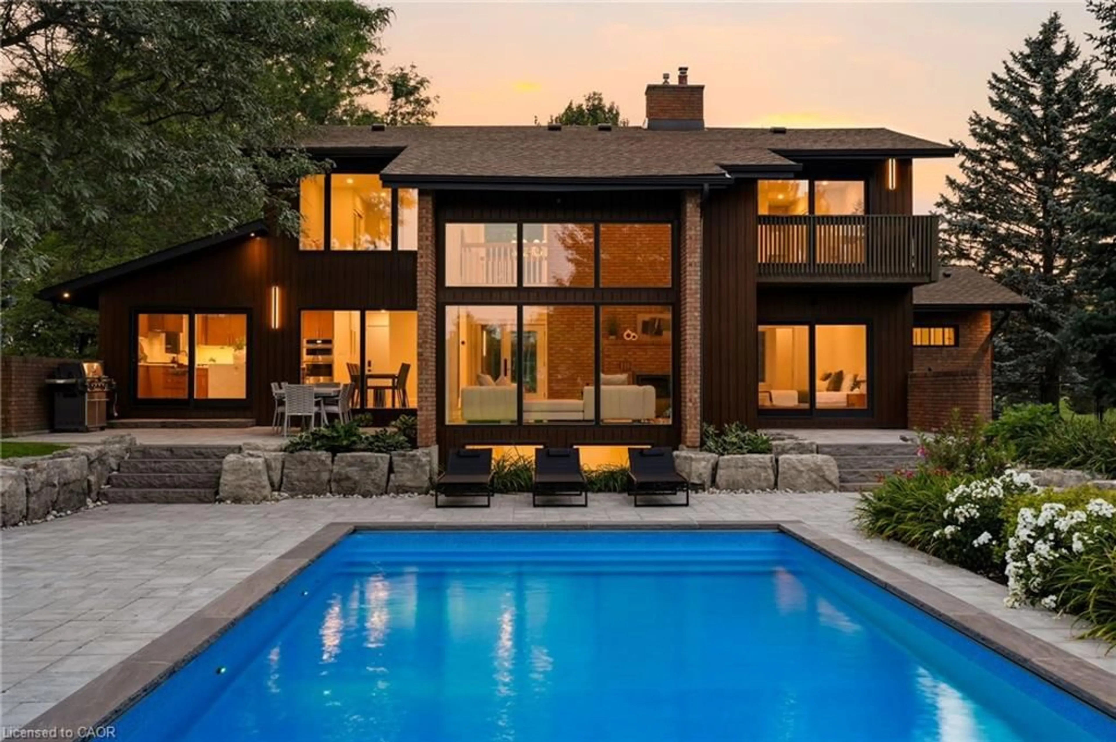 Home with brick exterior material, street for 1400 1 Side Rd, Burlington Ontario L7P 0R9