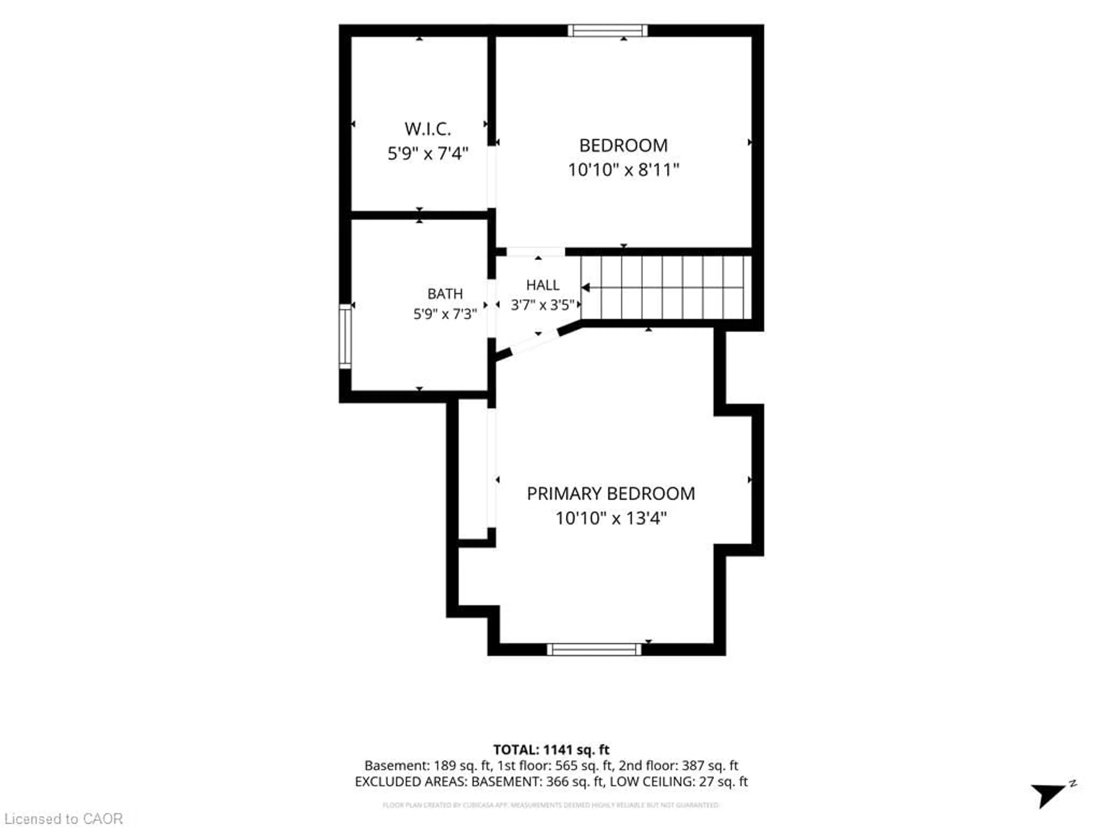 Floor plan for 51 Barons Ave, Hamilton Ontario L8H 5A3