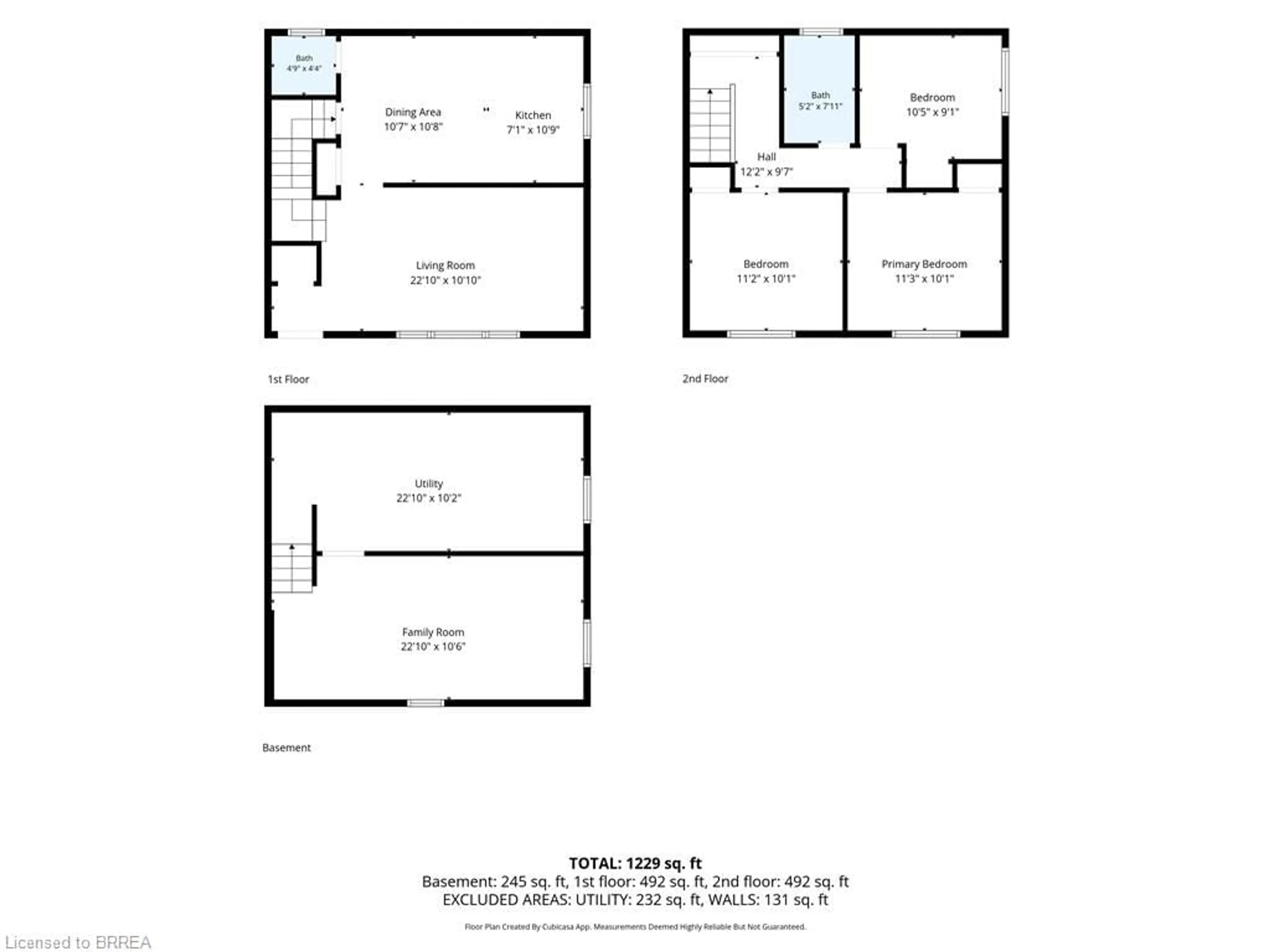 Floor plan for 18 Oakhill Dr #12B, Brantford Ontario N3T 0J2