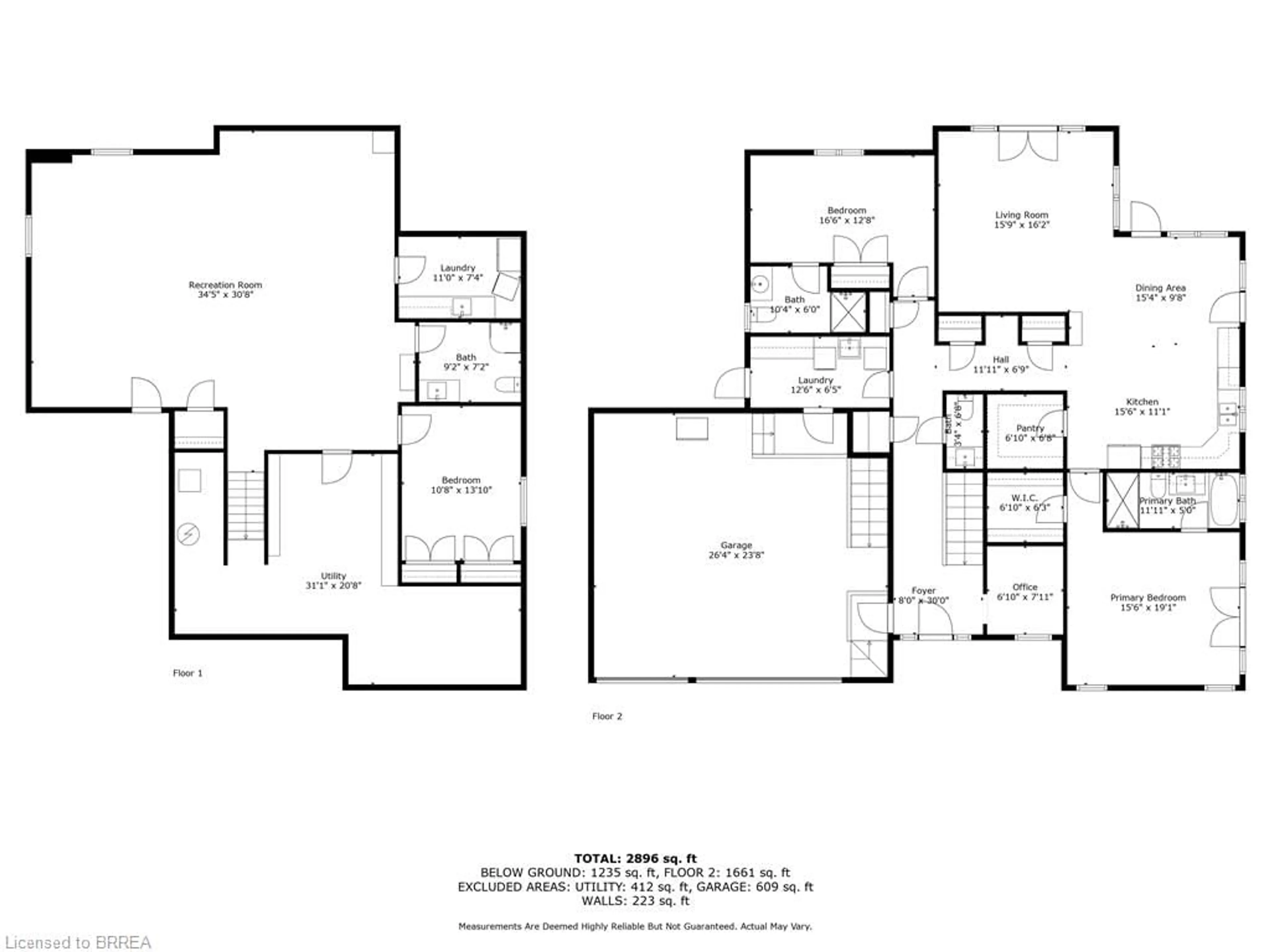 Floor plan for 1026 Front Rd, St. Williams Ontario N0E 1P0