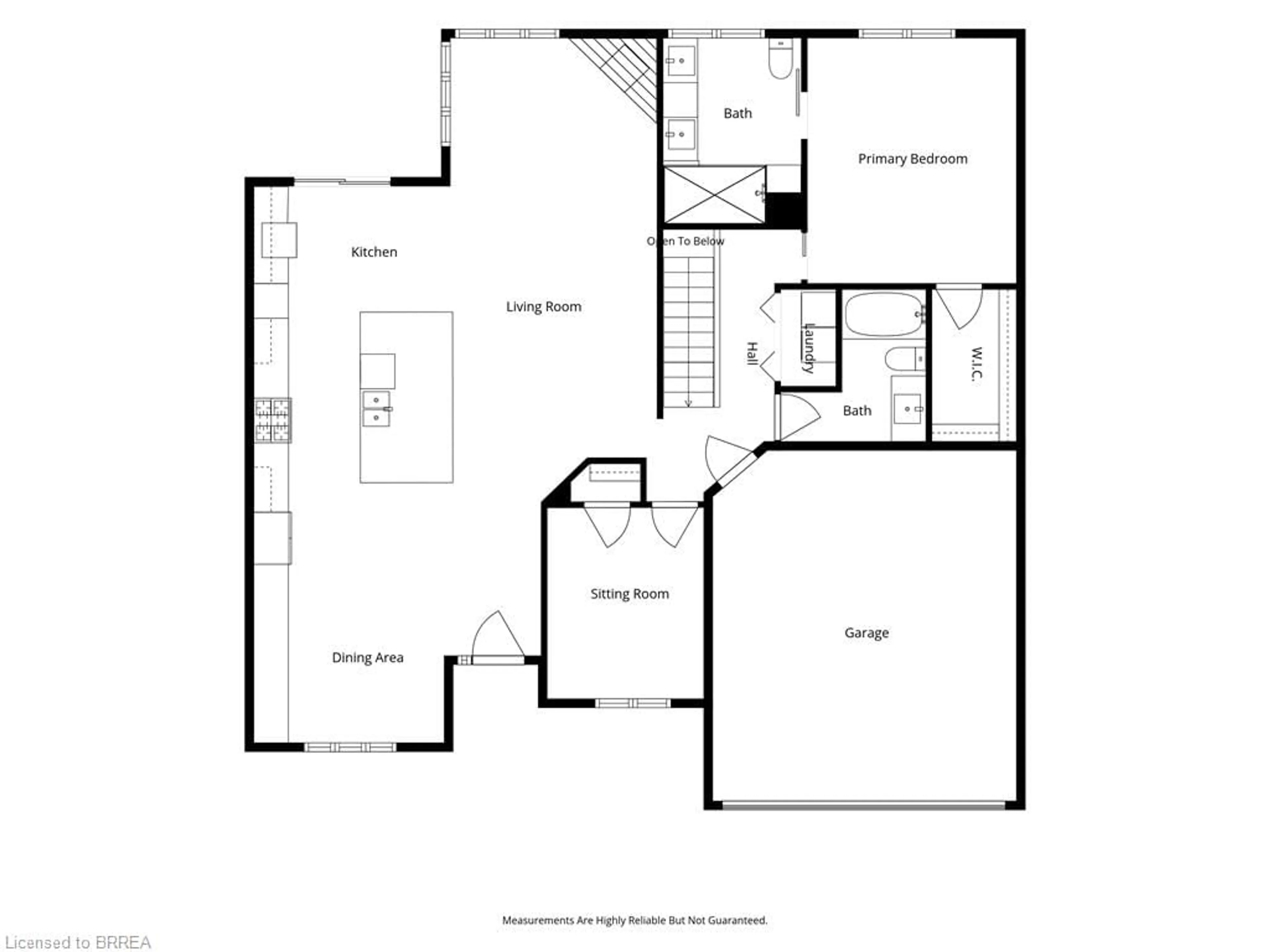 Floor plan for 20 Cardinal Lane, Paris Ontario N3L 4G2