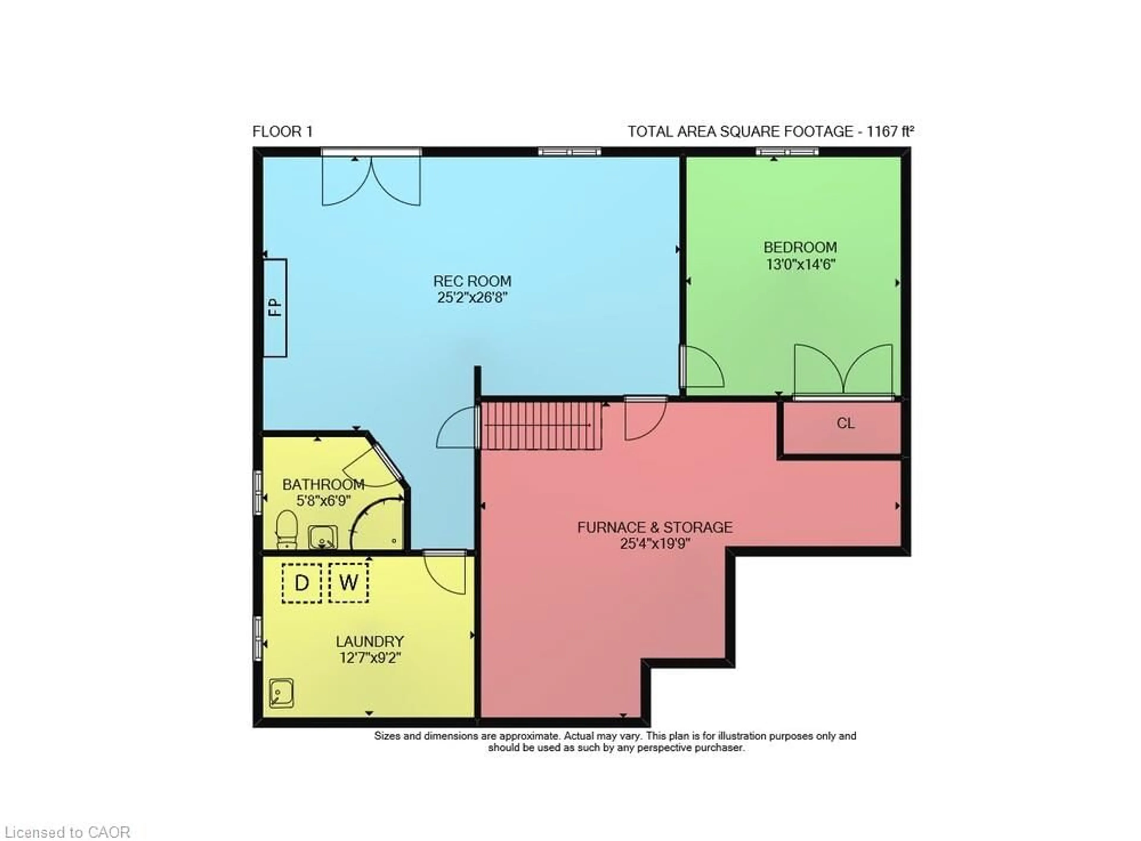 Floor plan for 79 Ann St, Dundas Ontario L8W 3M2