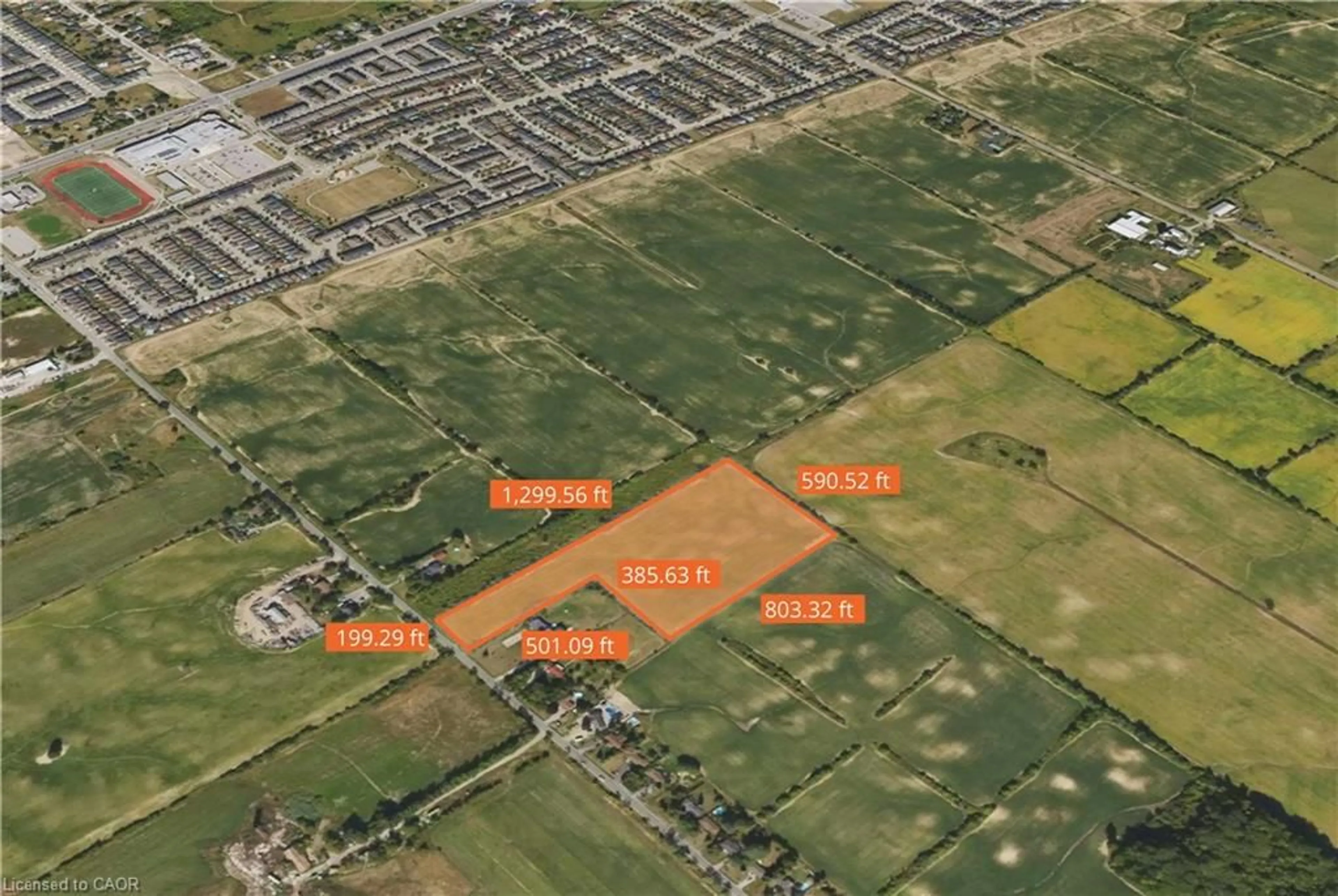 Picture of a map for 0 Trinity Church Rd, Hamilton Ontario L8J 3H5
