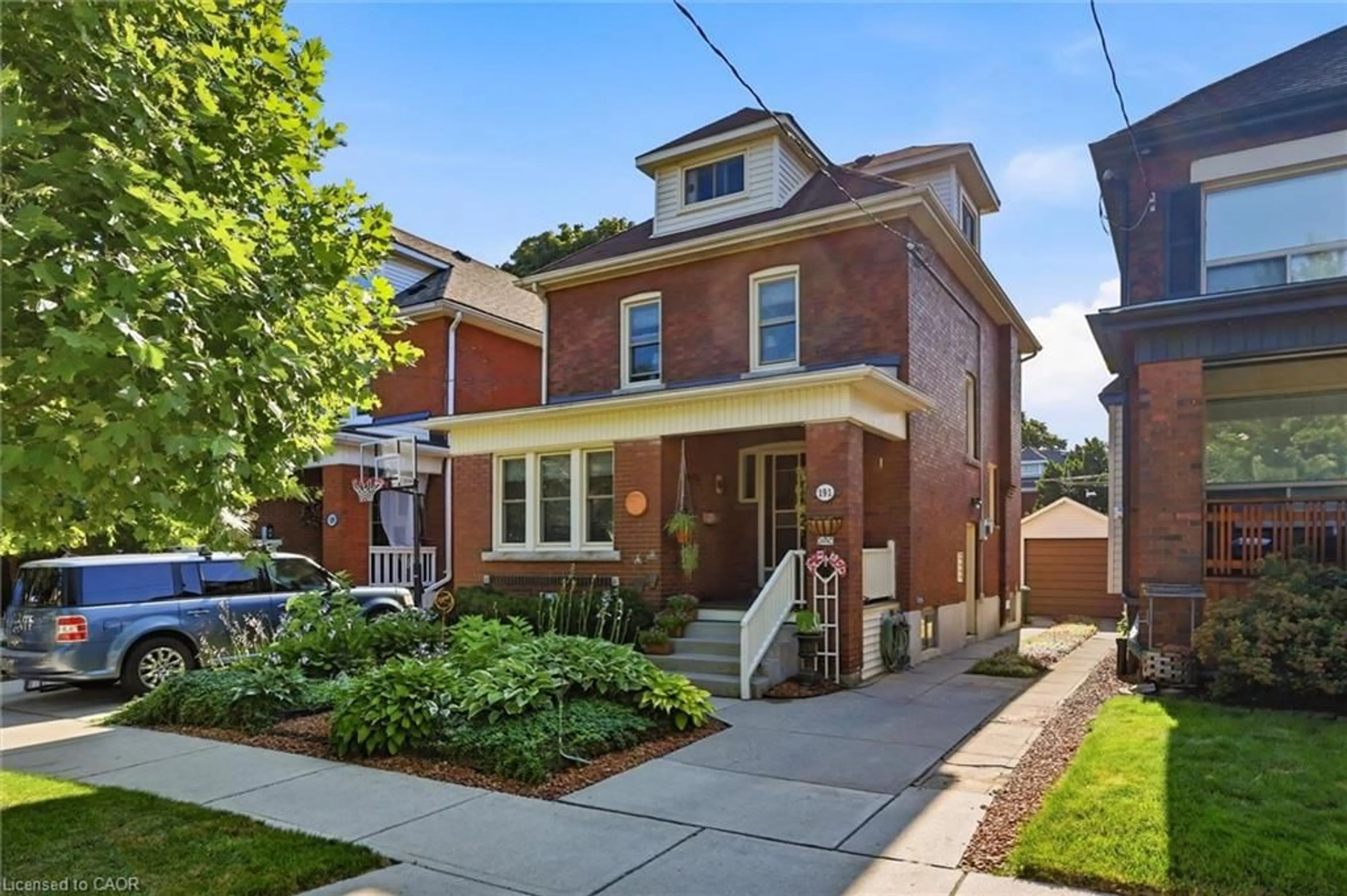 Home with brick exterior material, street for 191 London St, Hamilton Ontario L8K 2G8