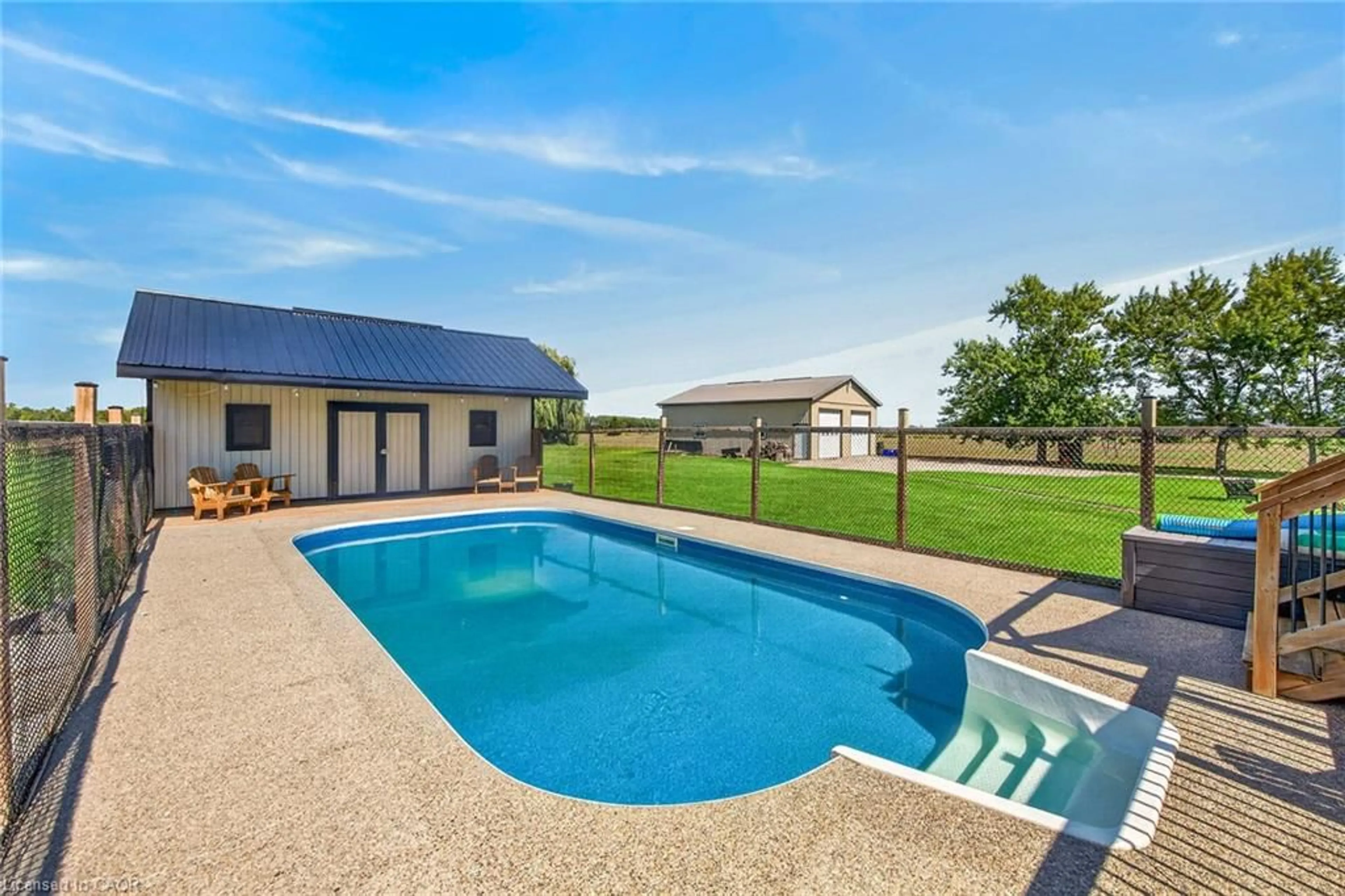 Pool for 341 Concession 4 Rd, Fisherville Ontario N0A 1G0