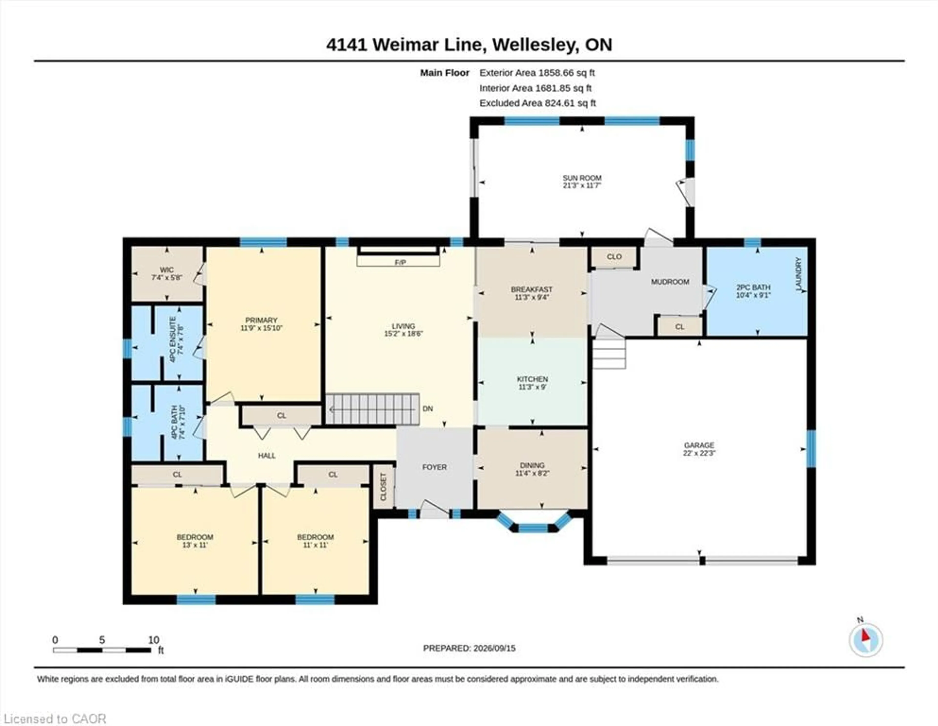 Floor plan for 4141 Weimar Line, Wellesley Ontario N0B 2T0