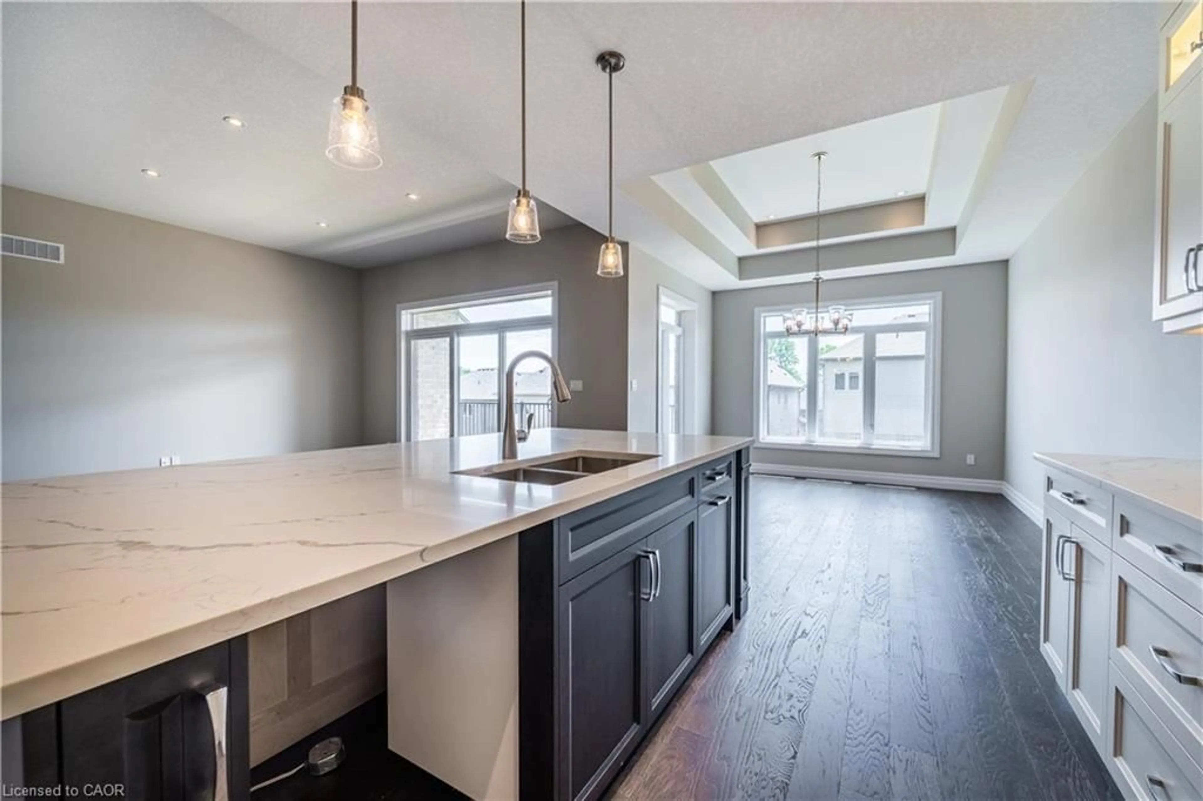 Open concept kitchen, unknown for 77 Cedar St, Paris Ontario N3L 4G1