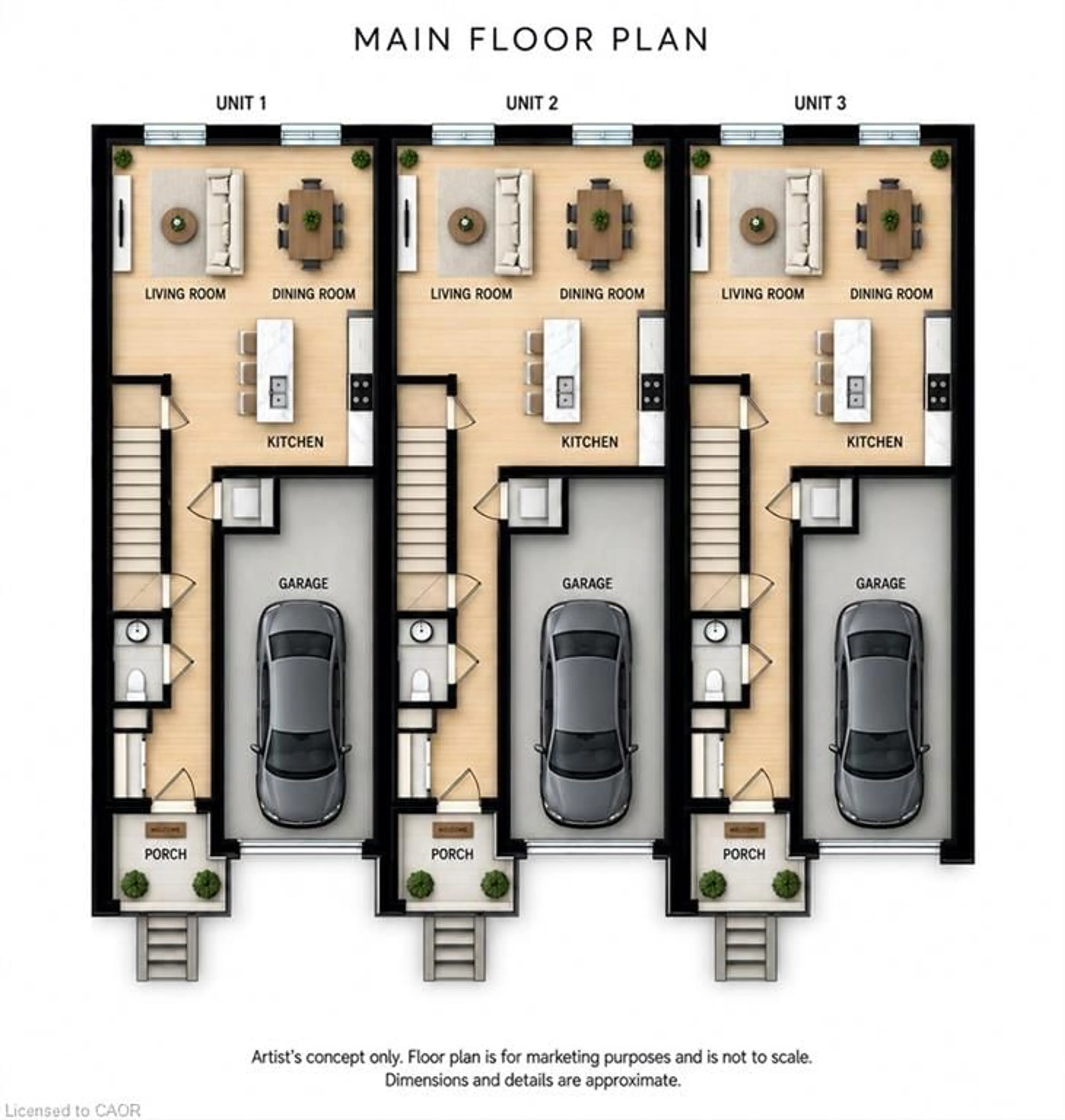 Floor plan for 91 Roseview Ave #Unit B, Cambridge Ontario N1R 4B1