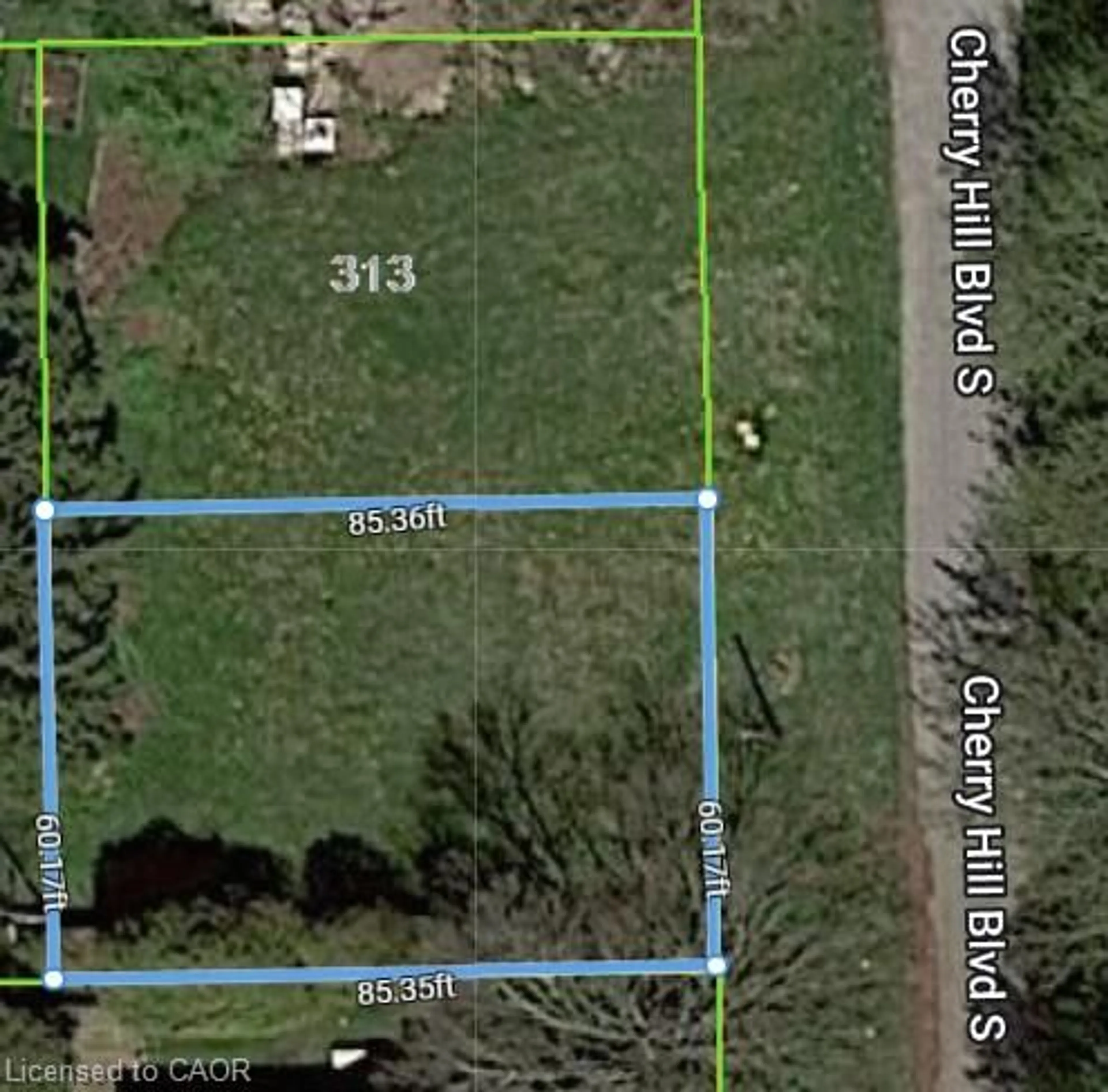 A pic from outside/outdoor area/front of a property/back of a property/a pic from drone, street for 313 Cherryhill Blvd #Lot 1, Fort Erie Ontario L0S 1B0