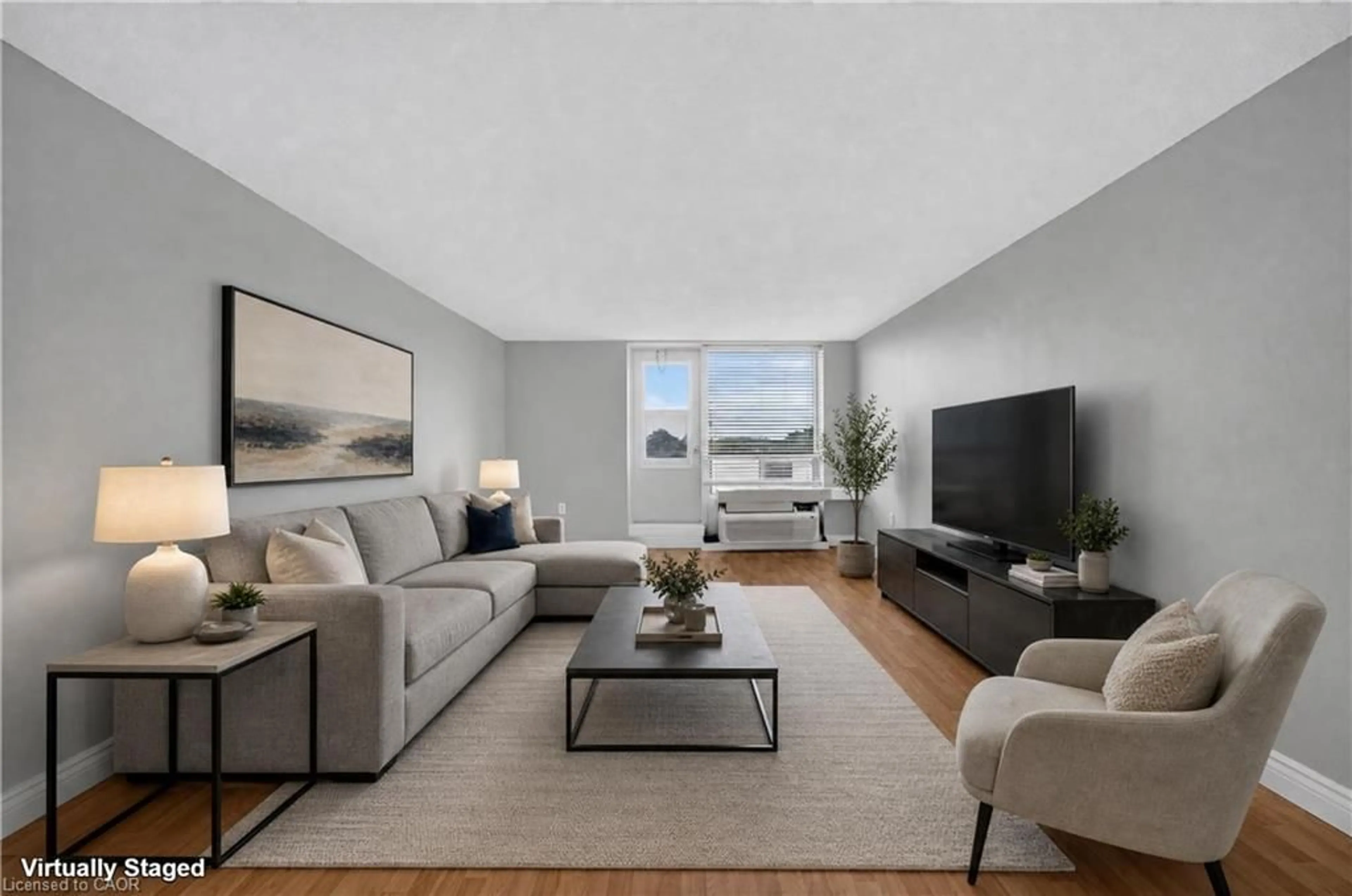 Living room with furniture, unknown for 6720 Glen Erin Dr #404, Mississauga Ontario L5N 3K8