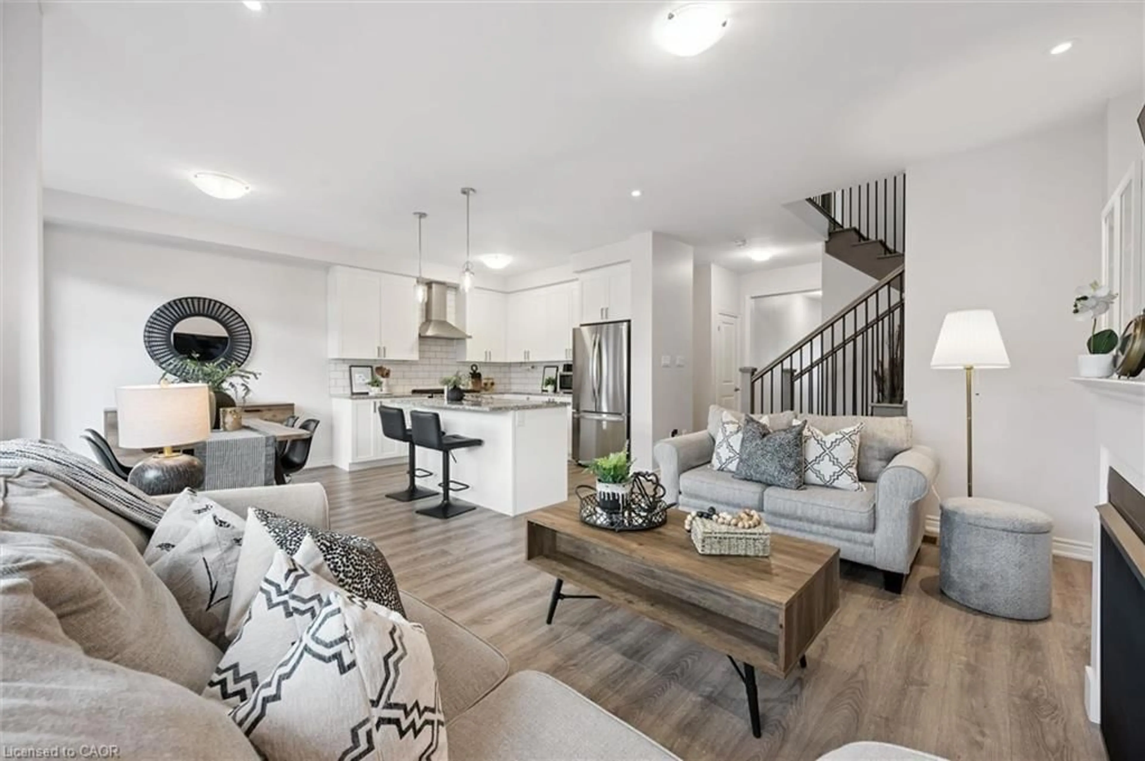 Open concept kitchen, unknown for 43 Harpin Way, Fergus Ontario N1M 0H8