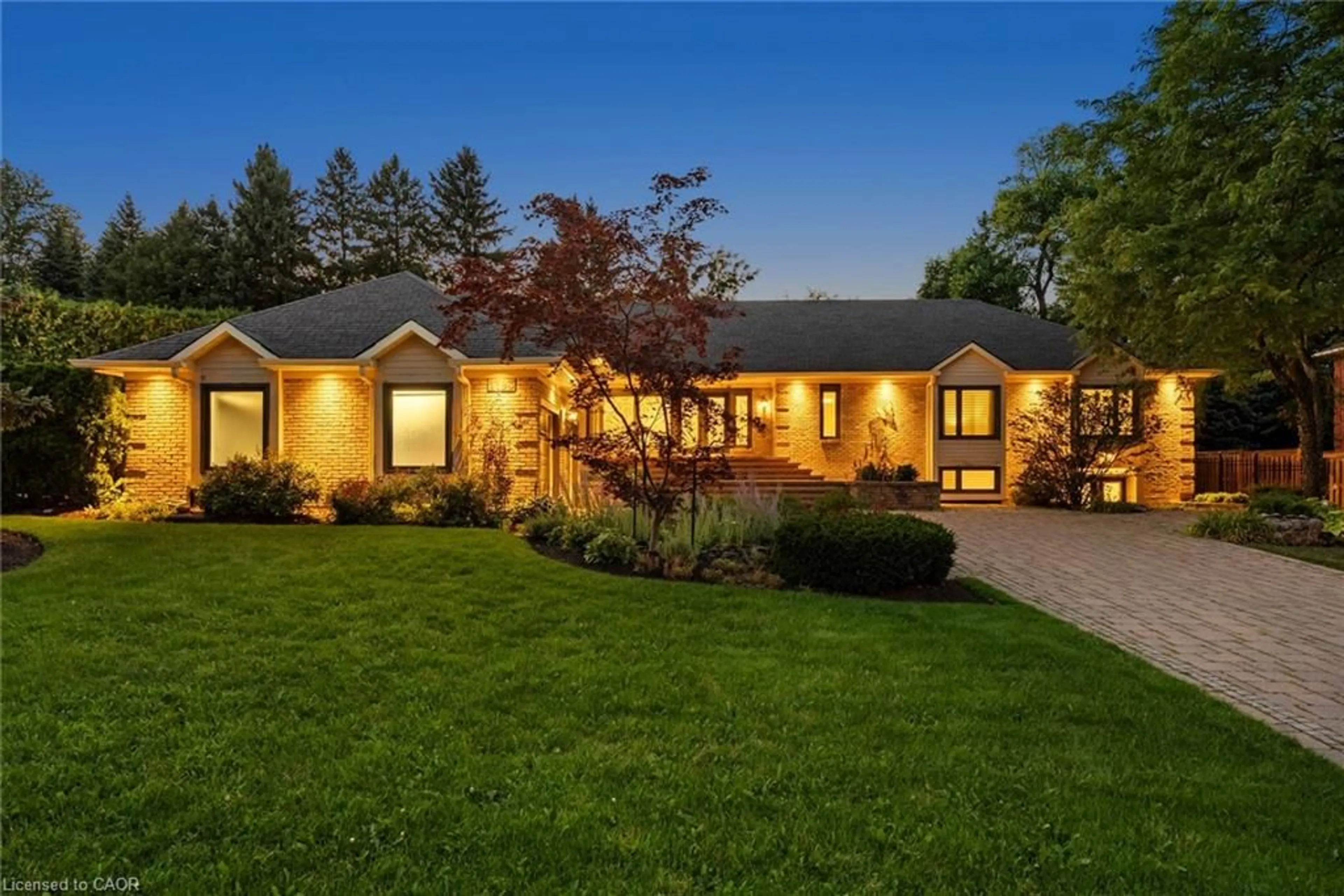 Home with brick exterior material, street for 1393 Hazelton Blvd, Burlington Ontario L7P 4V3