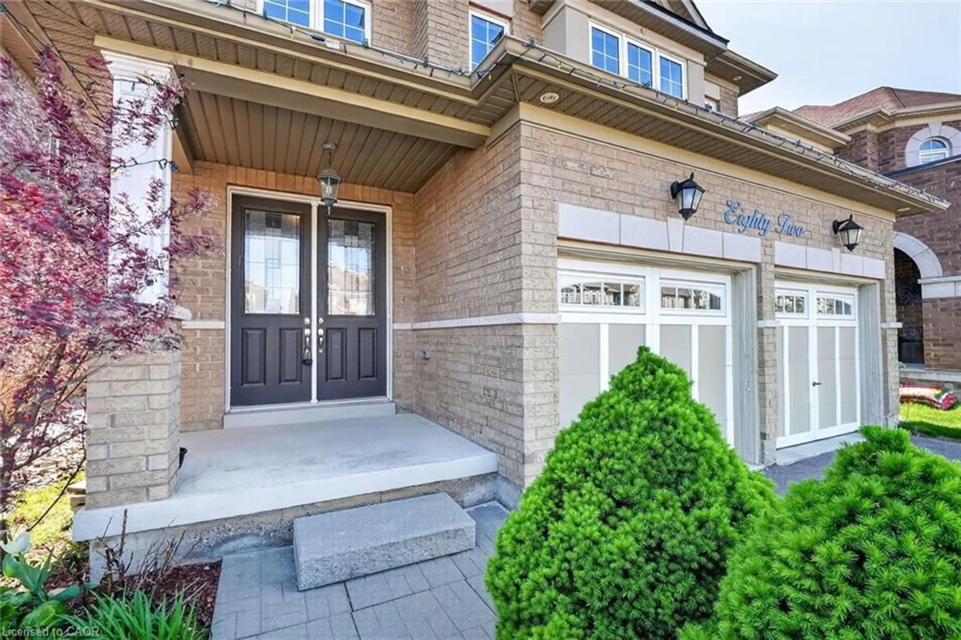 Home with brick exterior material, street for 82 Chaumont Dr, Stoney Creek Ontario L8J 0J8