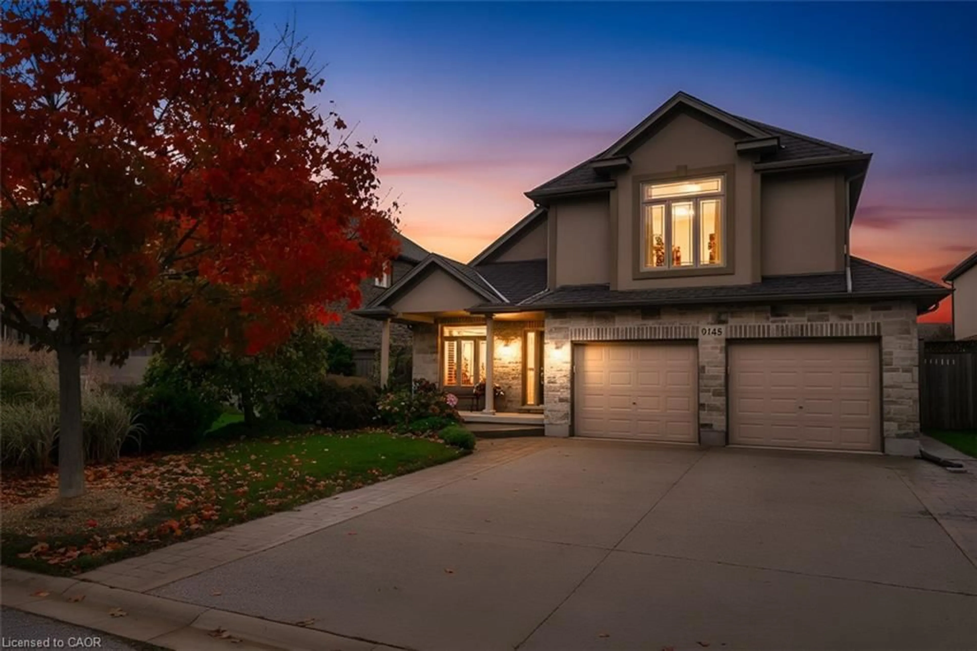 Home with brick exterior material, street for 9148 Tapestry Crt, Niagara Falls Ontario L2H 0E2