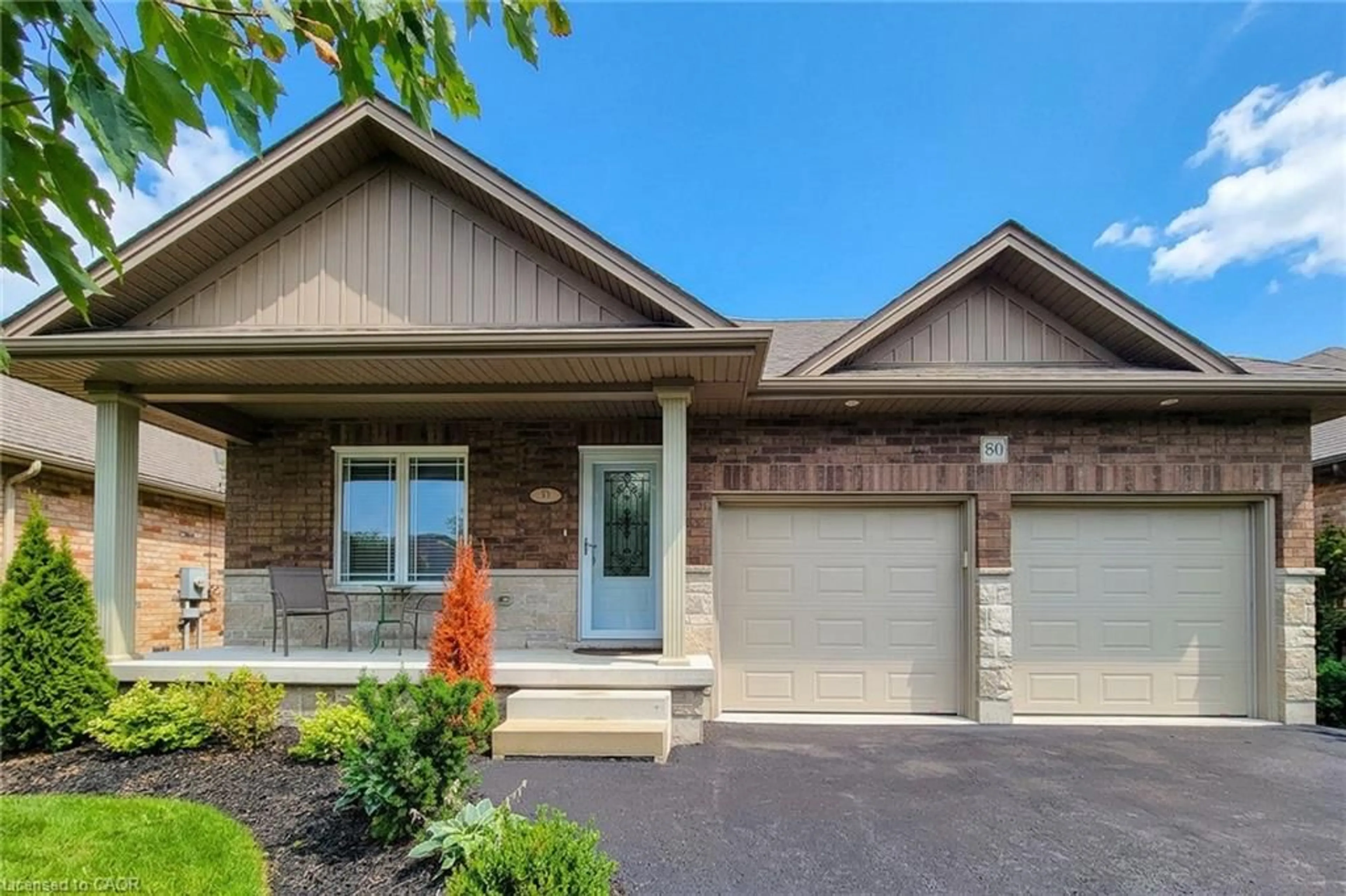 Home with brick exterior material, street for 80 Willowdale Cres, Port Dover Ontario N0A 1N5