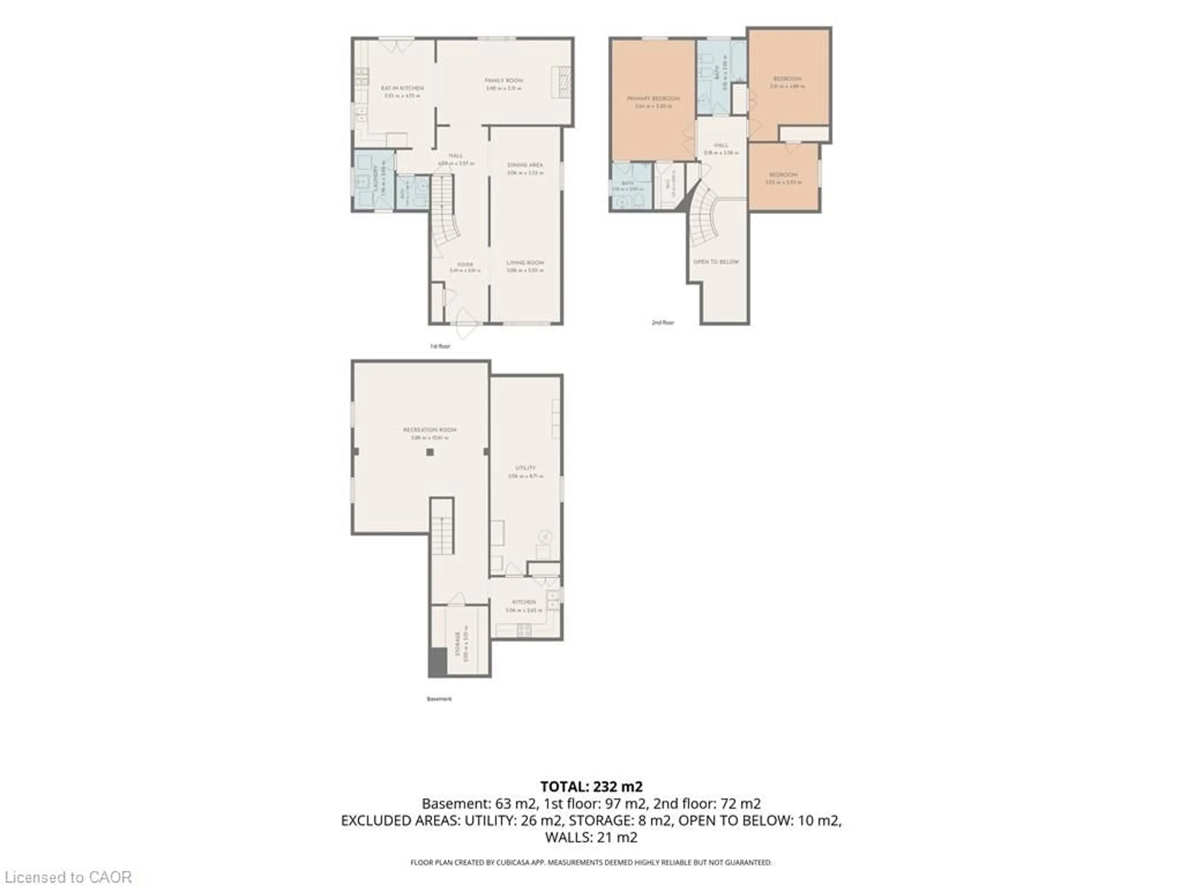 Floor plan for 11 Gabriele Crt, Hamilton Ontario L8G 5C4