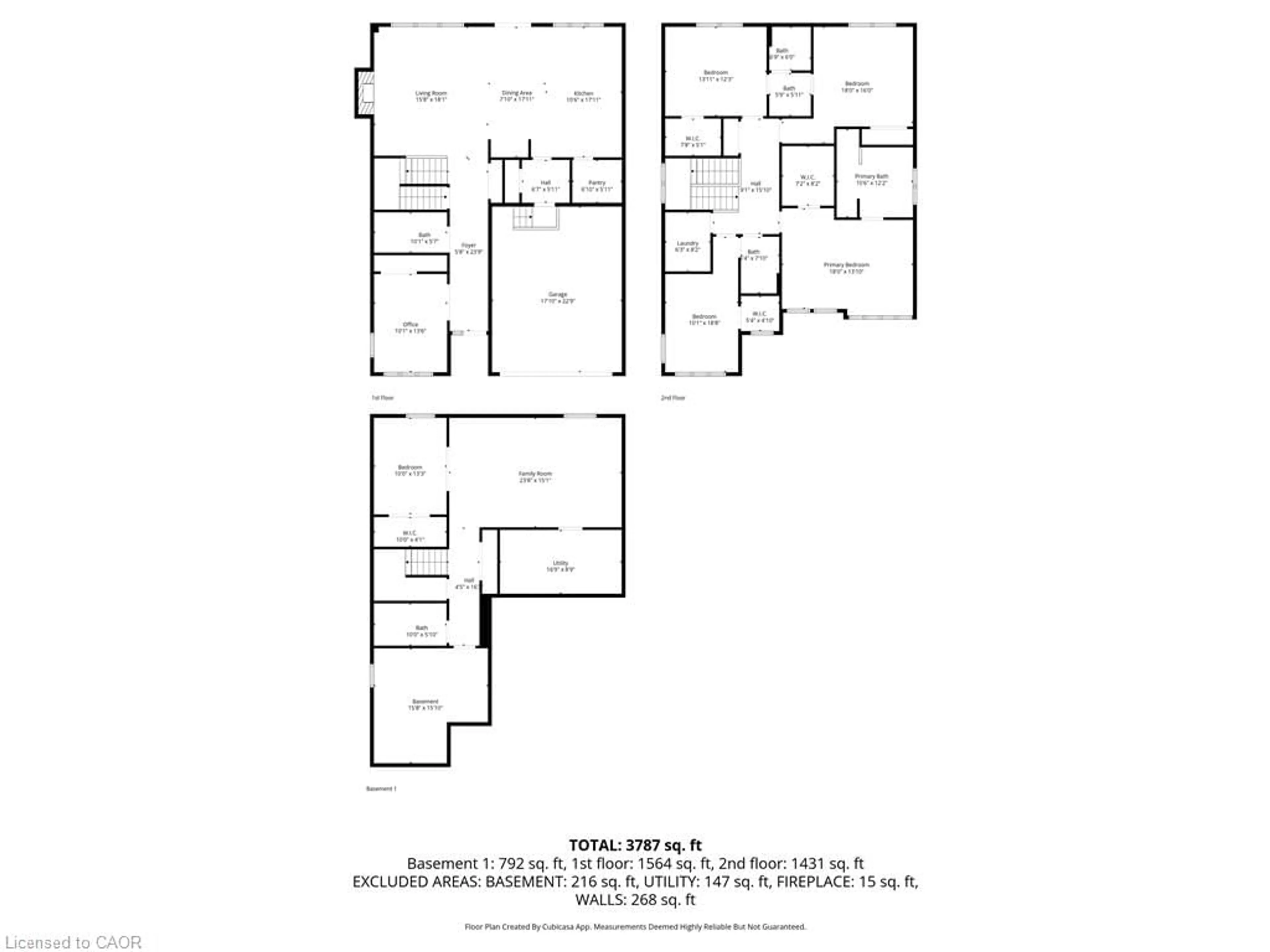 Floor plan for 7 Bartlett Ave, Grimsby Ontario L3M 5N7