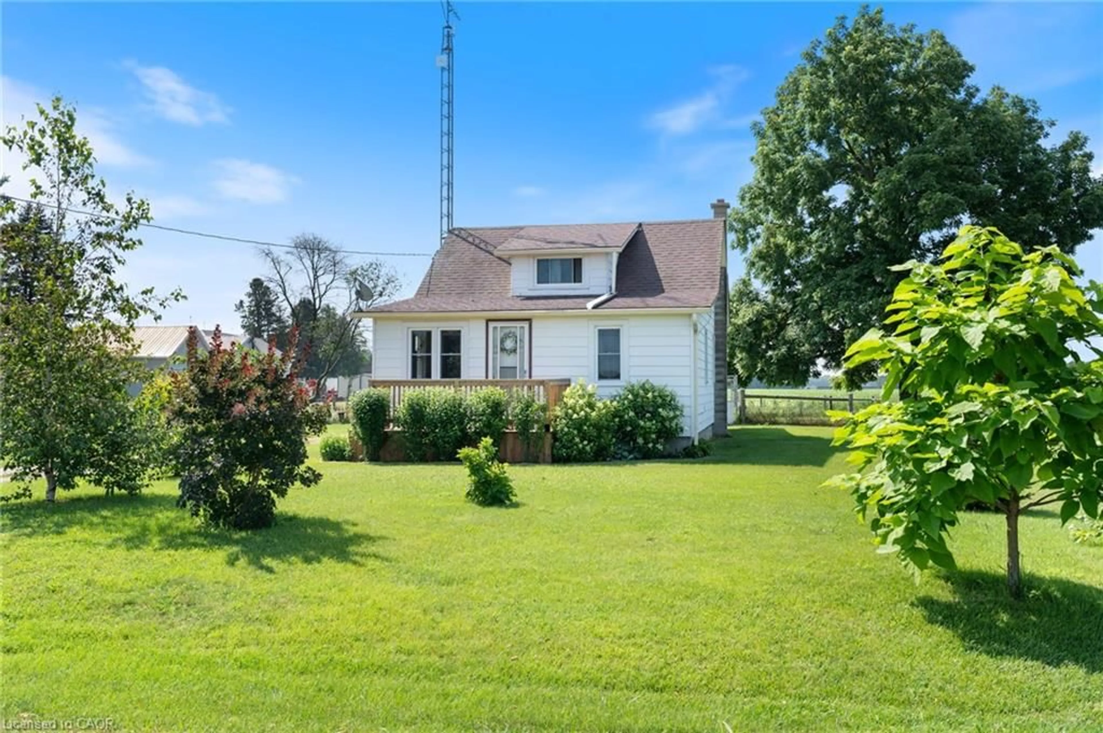 A pic from outside/outdoor area/front of a property/back of a property/a pic from drone, unknown for 392 Windham Road 7, La Salette Ontario N0E 1H0