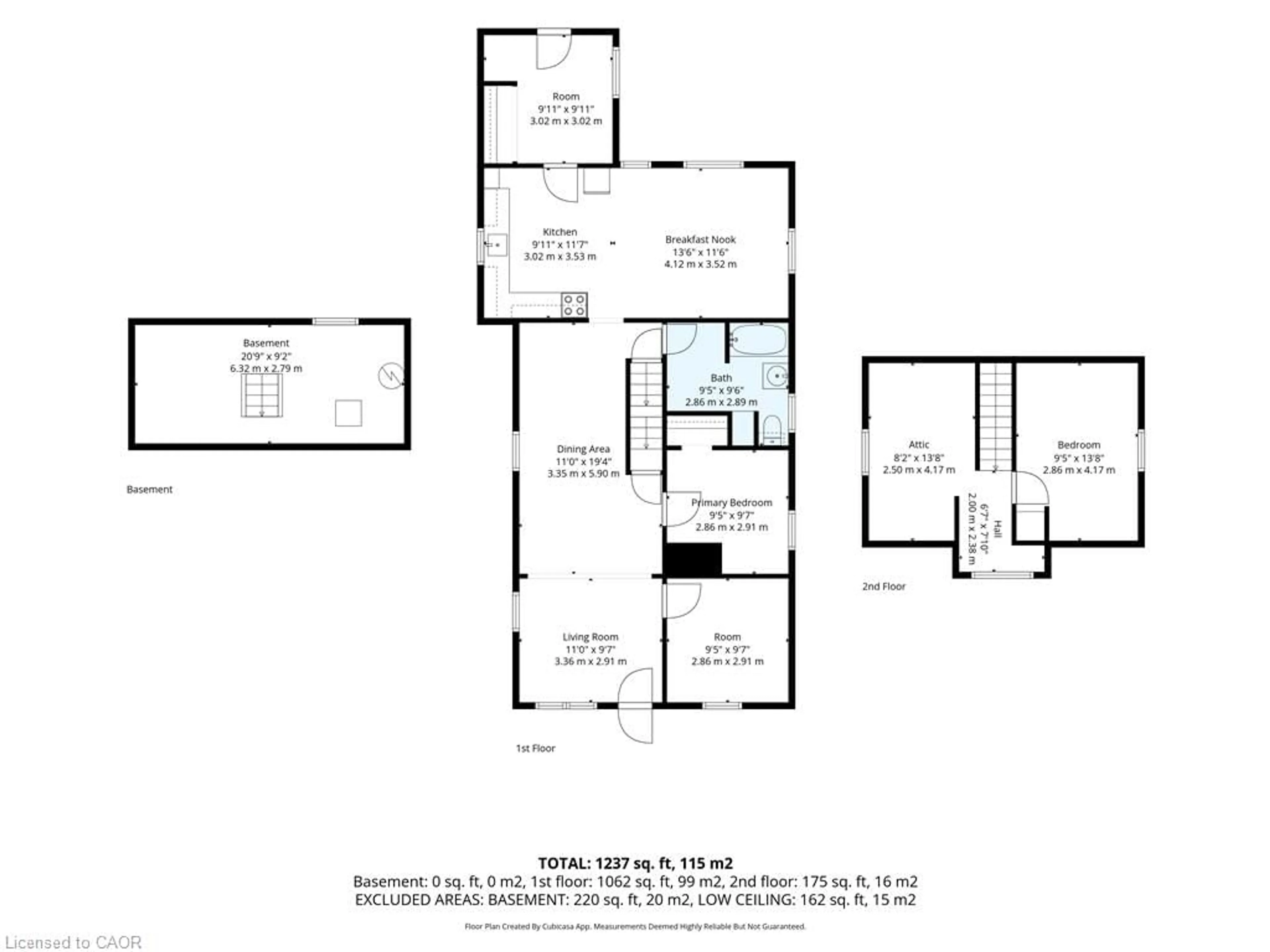 Floor plan for 392 Windham Road 7, La Salette Ontario N0E 1H0
