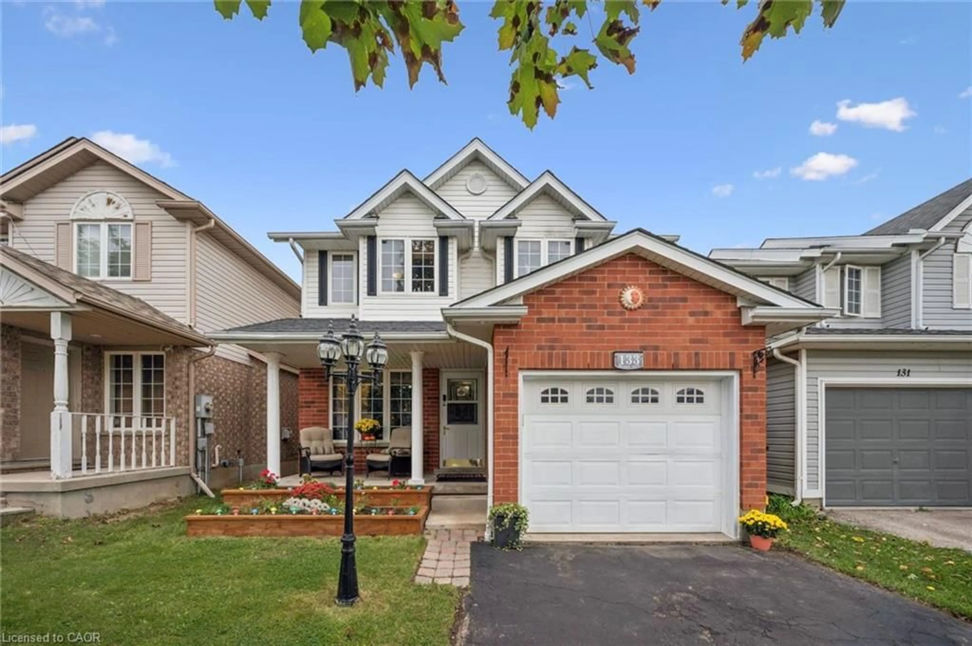 Home with brick exterior material, street for 133 Bradson Dr, Guelph Ontario N1E 7B6
