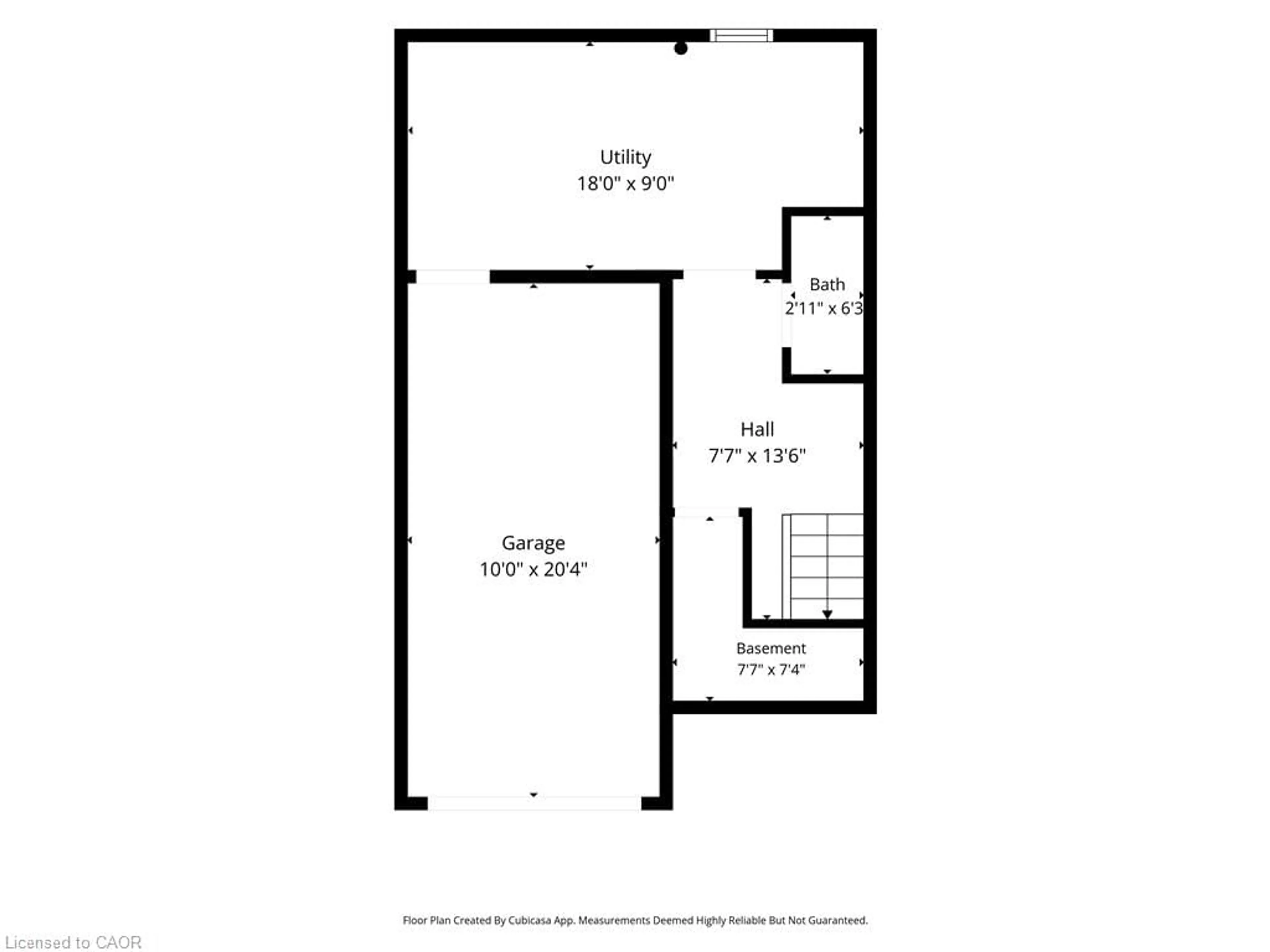 Floor plan for 137 Main St, Dunnville Ontario N1A 3C8