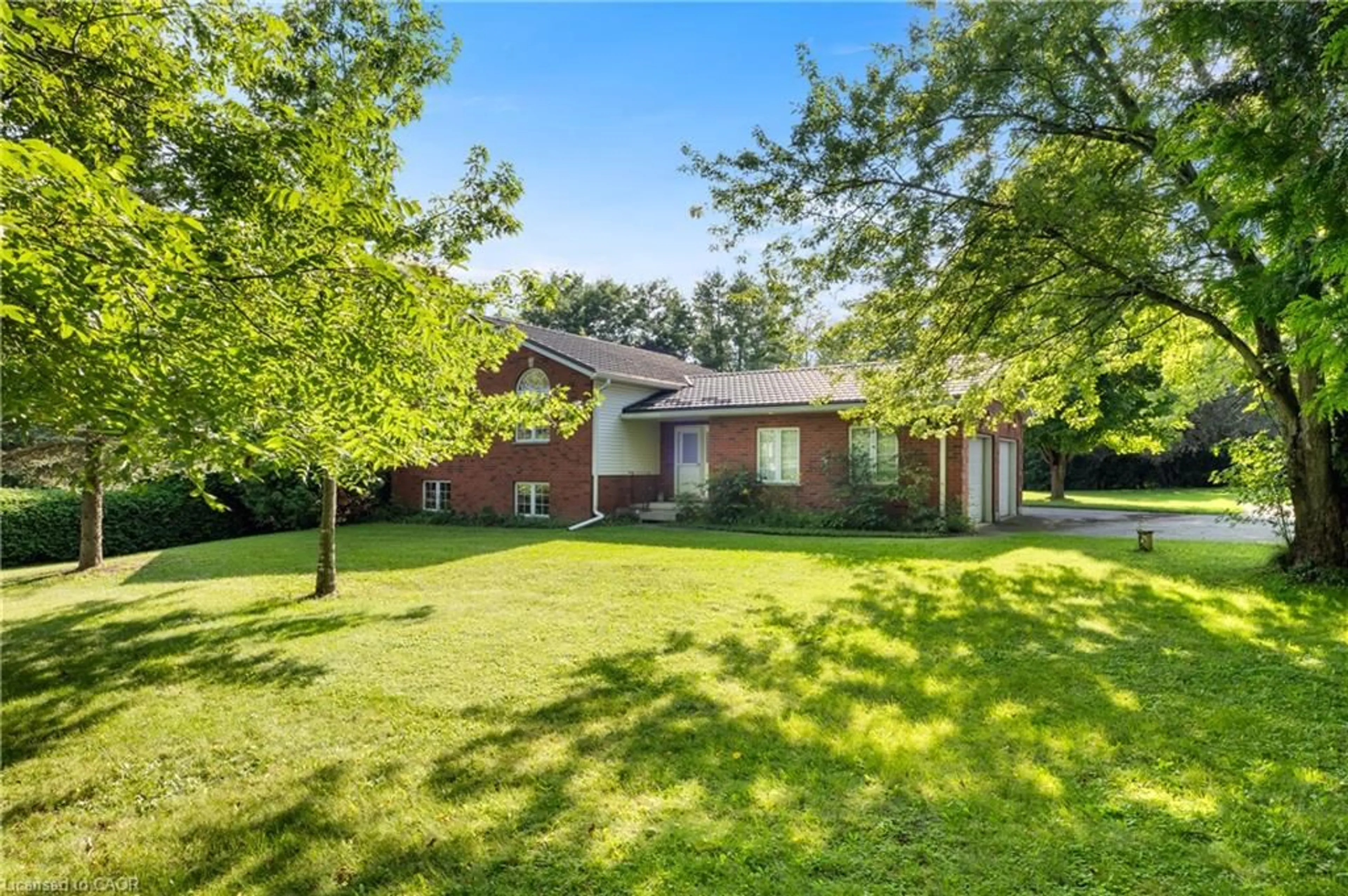 A pic from outside/outdoor area/front of a property/back of a property/a pic from drone, street for 4452 Sideroad 20 Rd, Centre Wellington Ontario N0B 2J0
