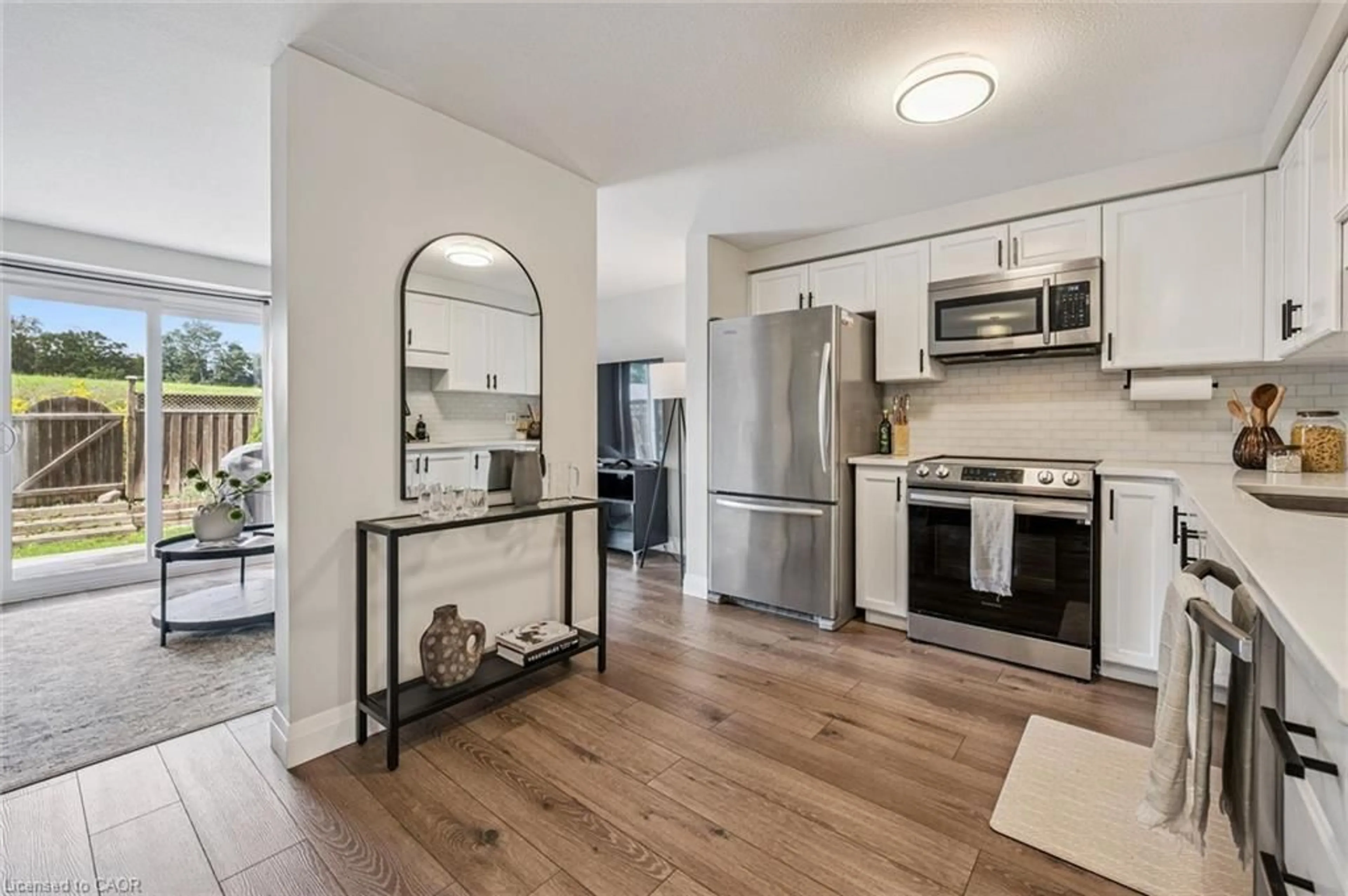 Open concept kitchen, unknown for 151 Prosperity Dr, Kitchener Ontario N2E 4E8