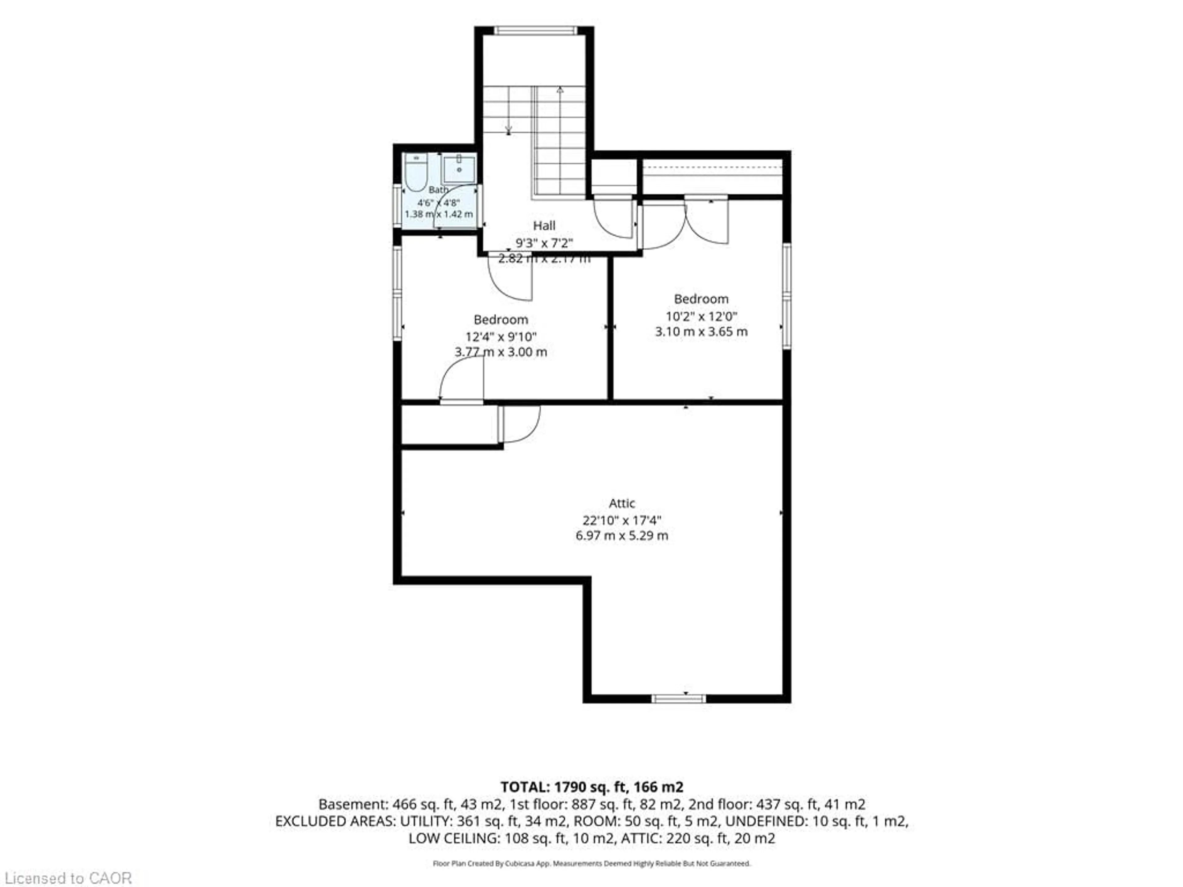 Floor plan for 25 Mccall St, Simcoe Ontario N3Y 2C5
