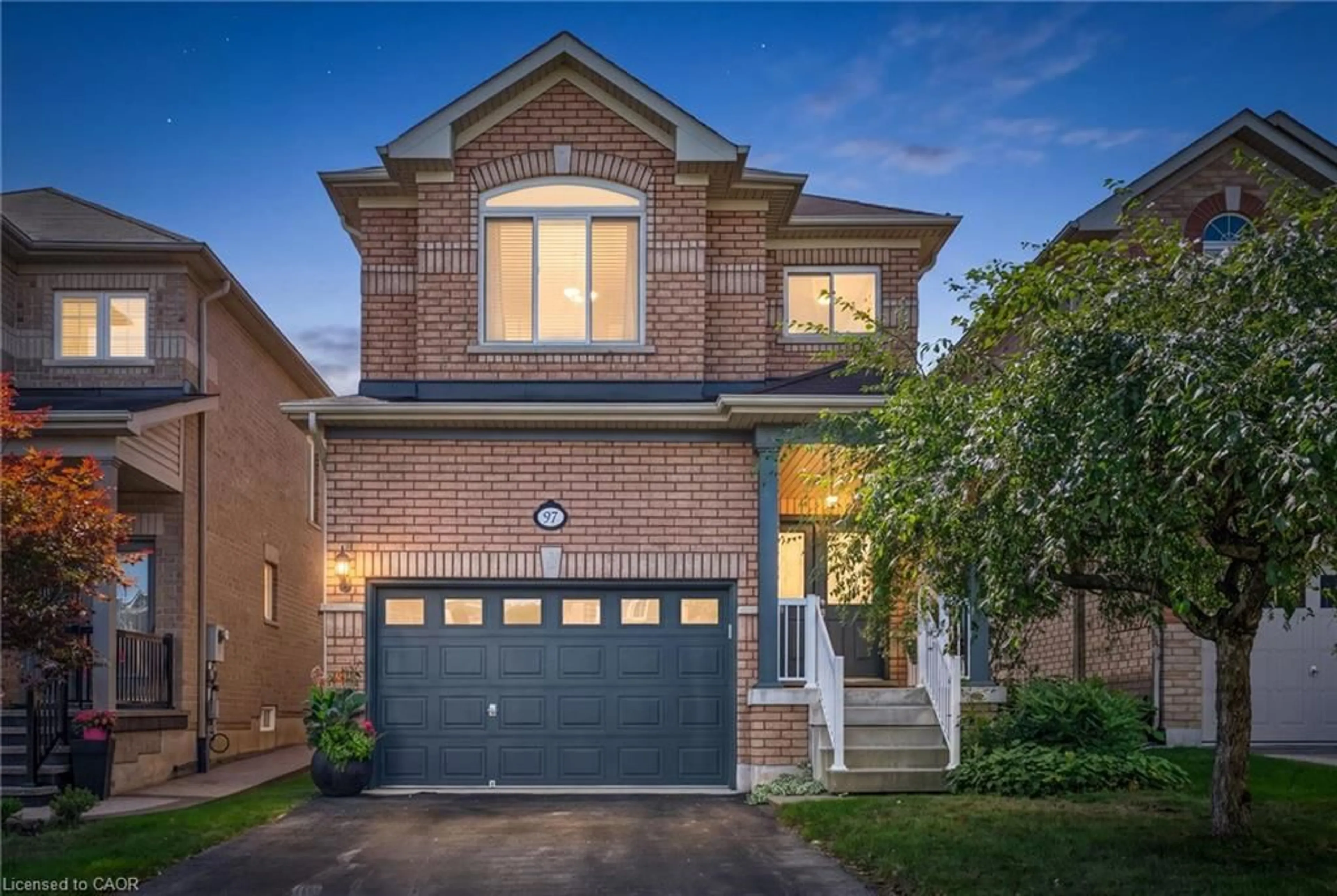 Home with brick exterior material, street for 97 Meadowlark Dr, Georgetown Ontario L7G 0C5