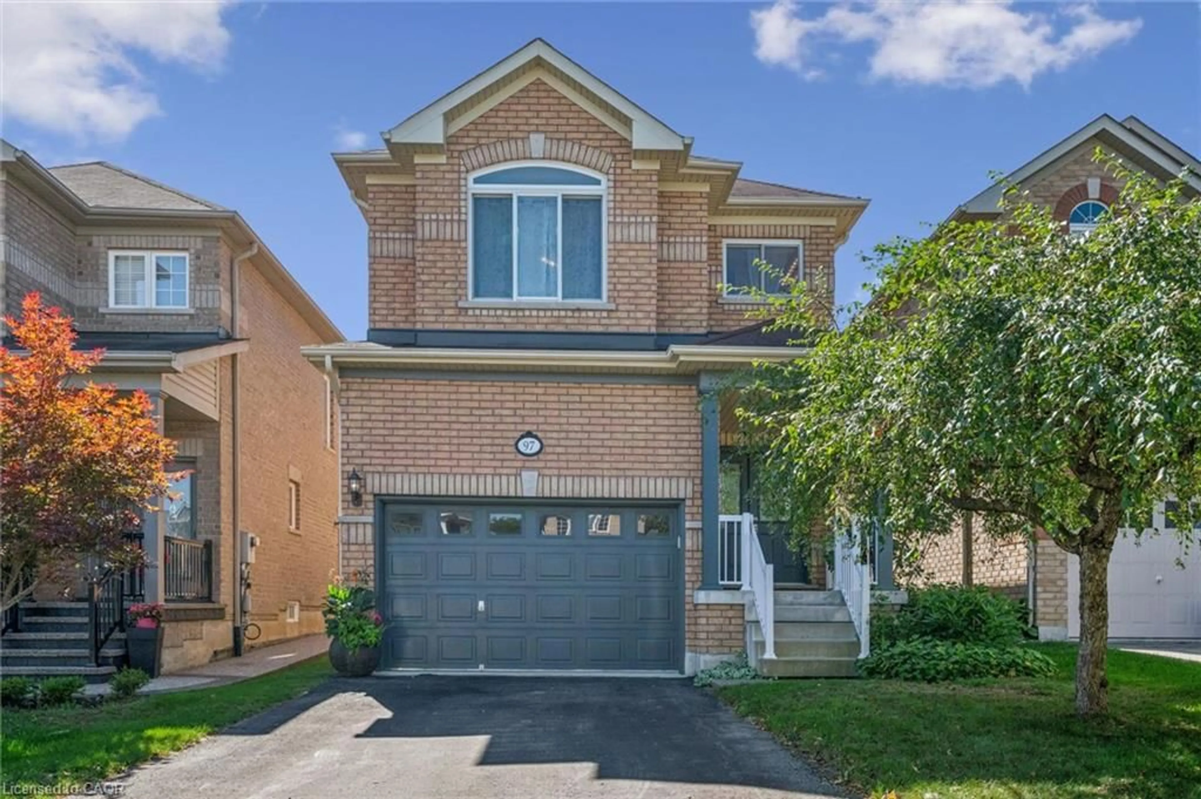 Home with brick exterior material, street for 97 Meadowlark Dr, Georgetown Ontario L7G 0C5