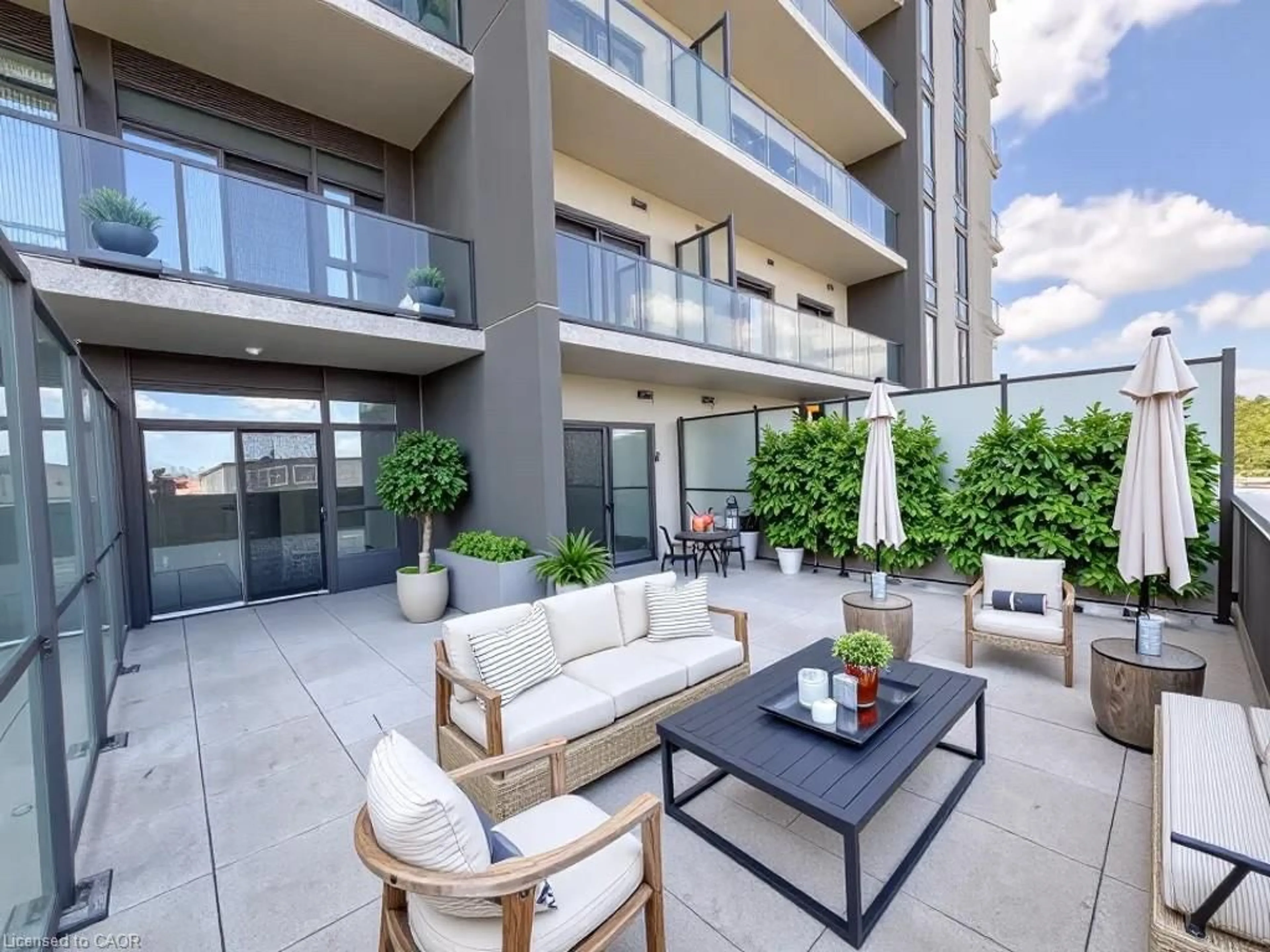 Patio, unknown for 50 Grand Ave #605, Cambridge Ontario N1S 0C2